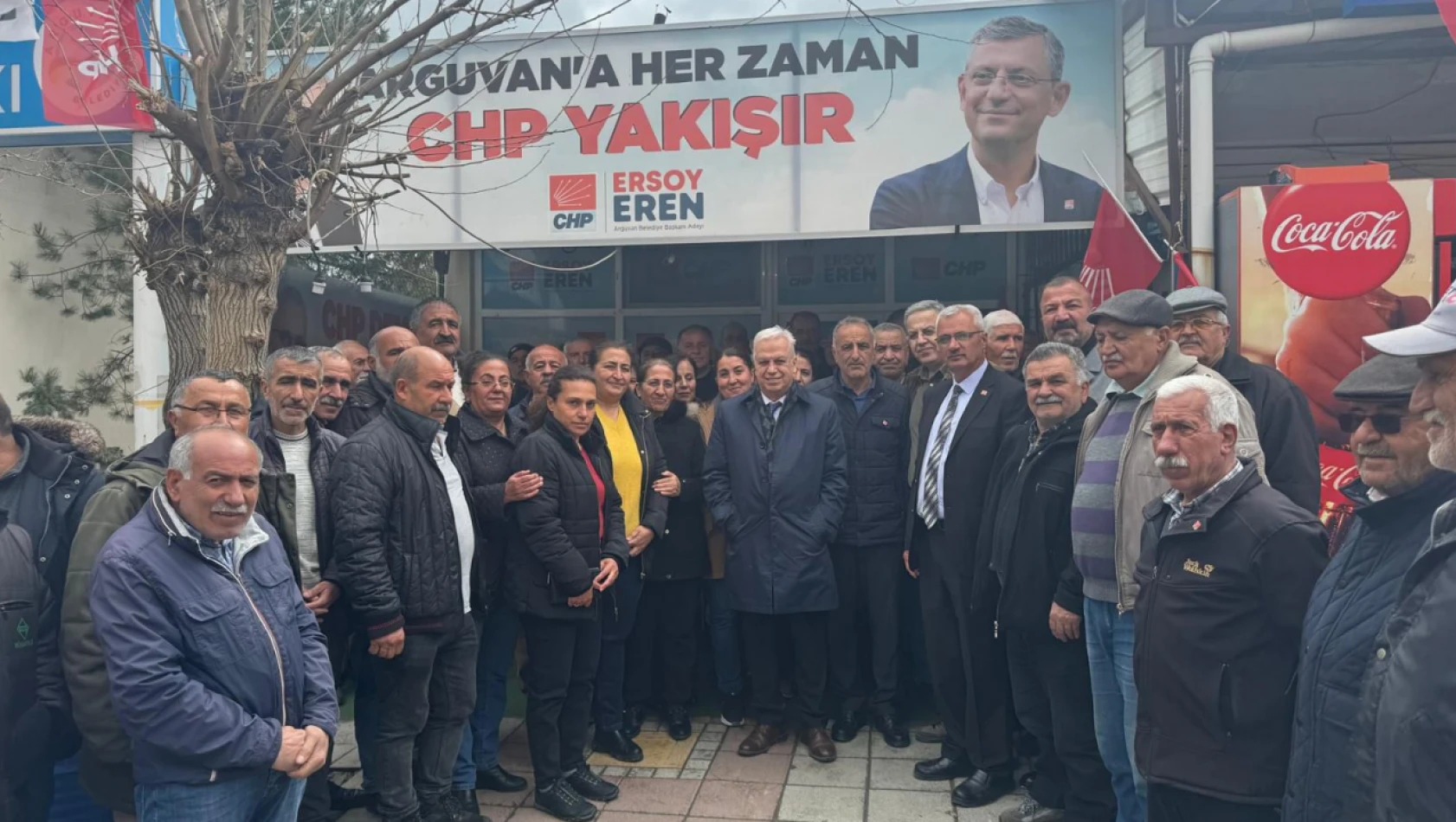 Sezai hocadan memleketi Arguvan'da CHP'ye destek