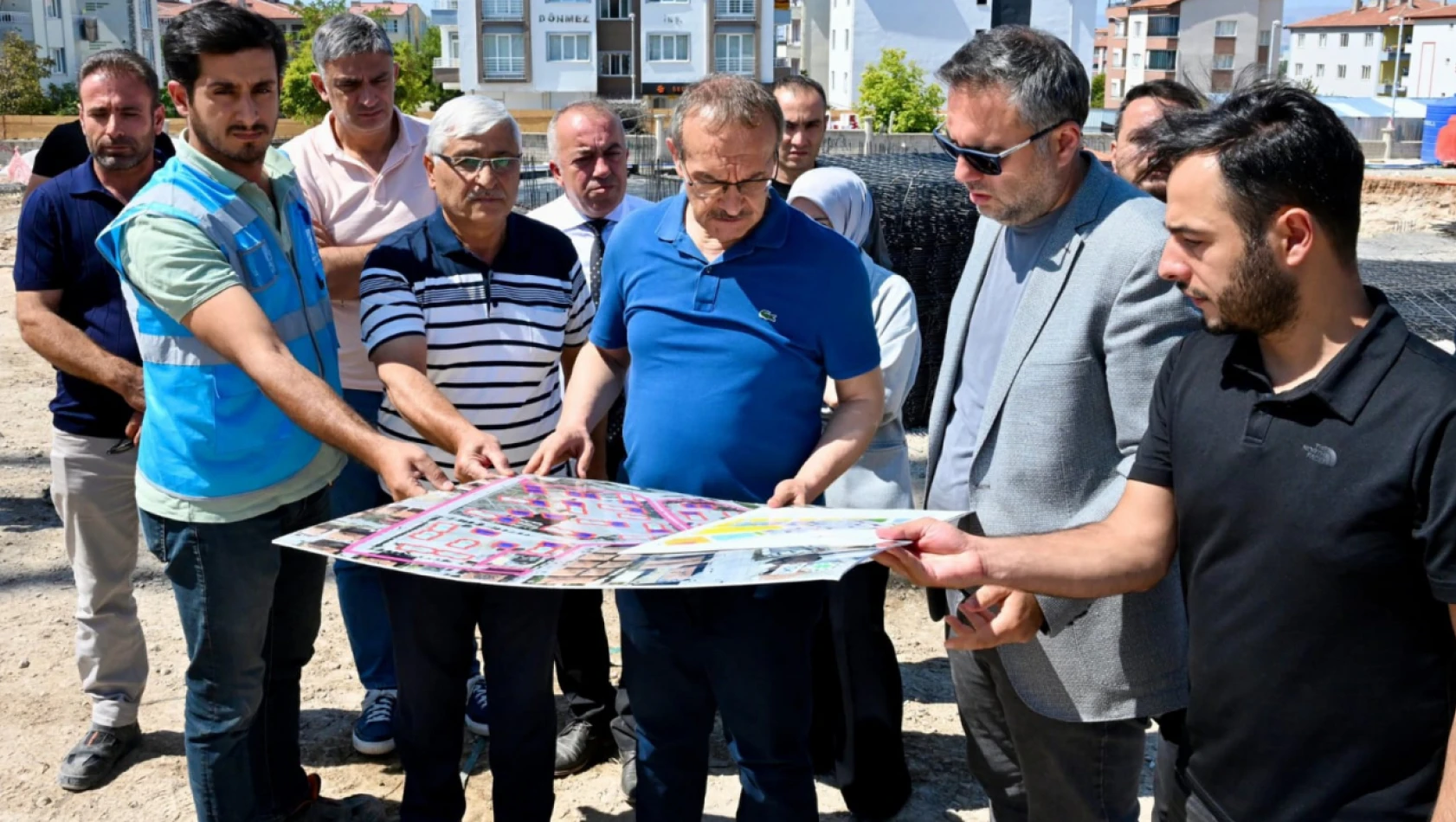 Vali Seddar Yavuz, Battalgazi ve Yeşilyurt İlçelerindeki Rezerv Alanlarında İncelemelerde Bulundu