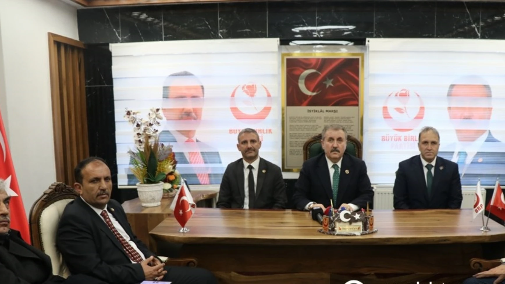 BBP Genel Başkanı Destici, Elazığ'da konuştu