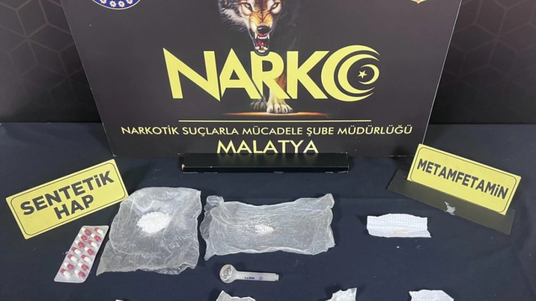 Malatya'da uyuşturucu operasyonunda 3 zanlı tutuklandı