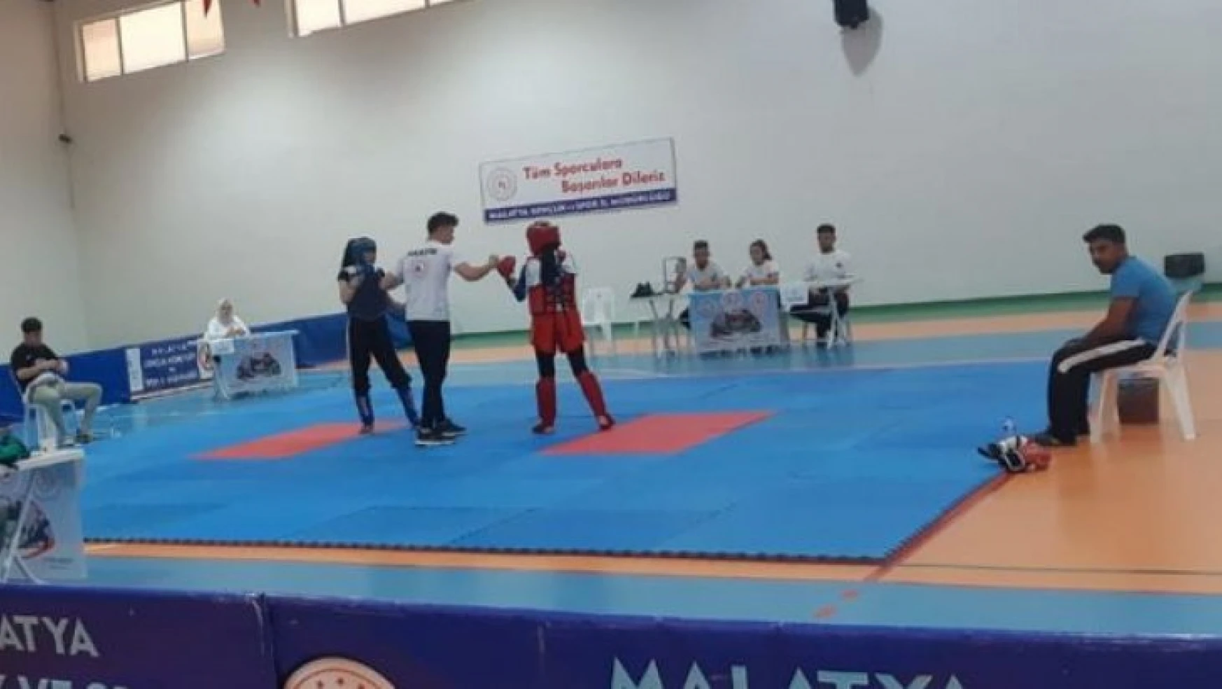 1.Malatya Wushu Kung Fu Bölge Şampiyonası Yapıldı
