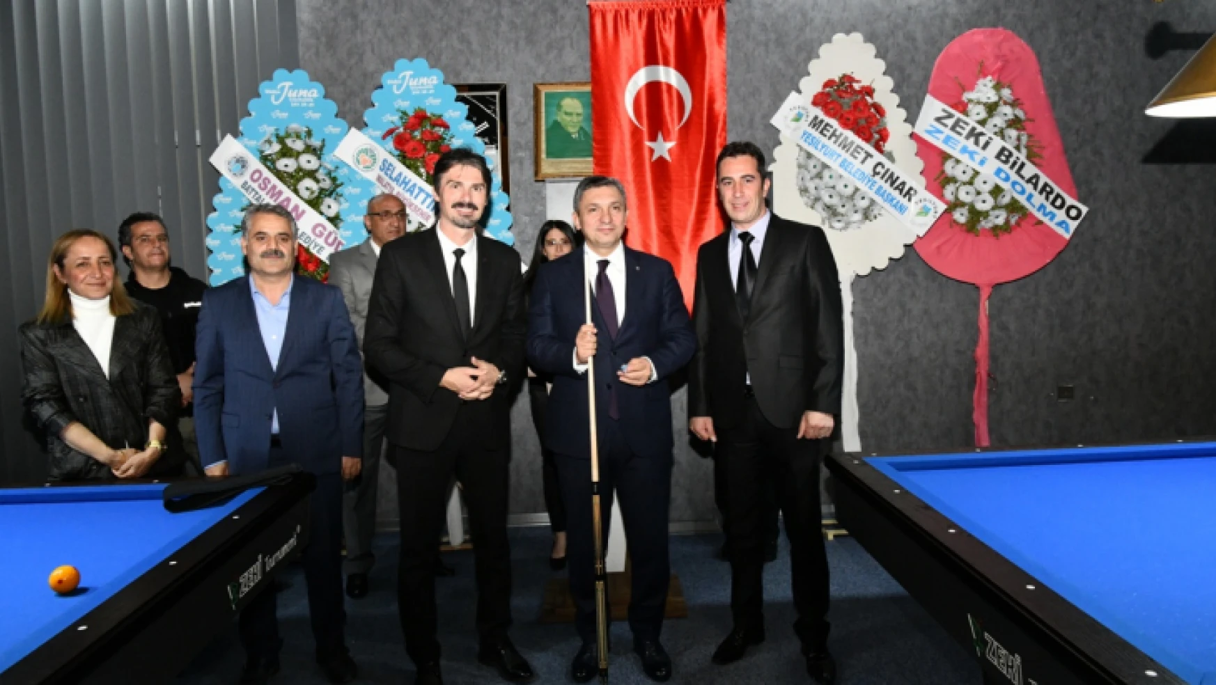 29 Ekim Cumhuriyet Kupası Bilardo Bölge Şampiyonası Düzenlendi