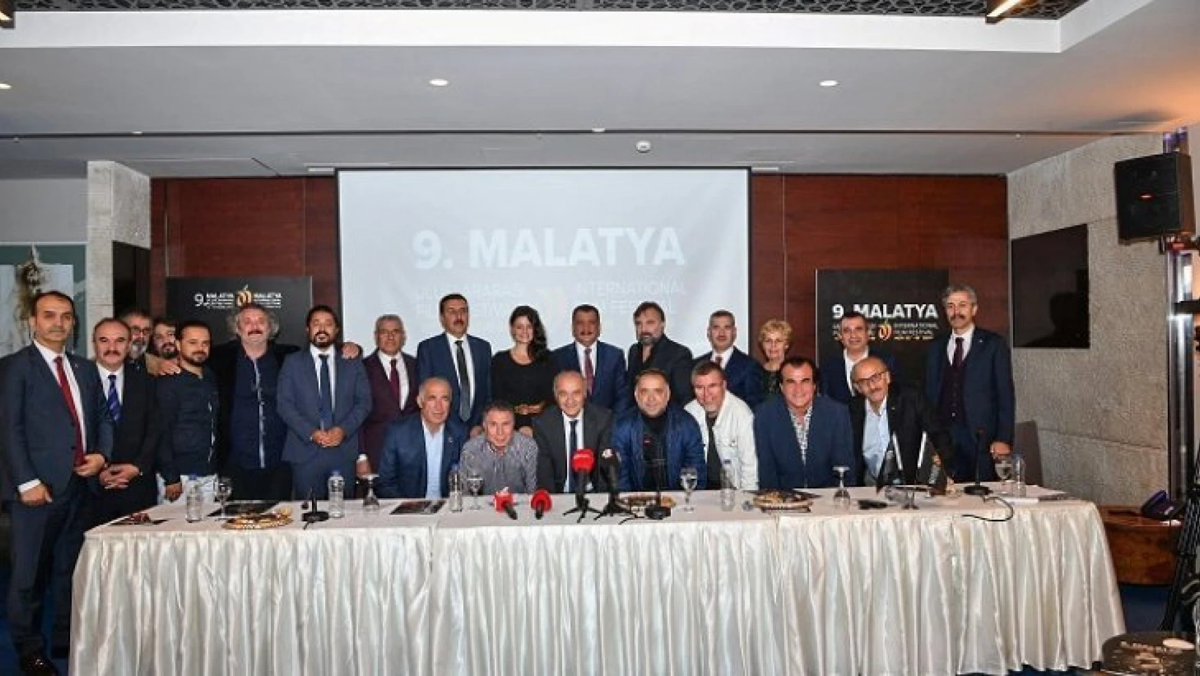 9. Uluslar arası Malatya Film Festivali'nin tanıtım toplantısı gerçekleştirildi