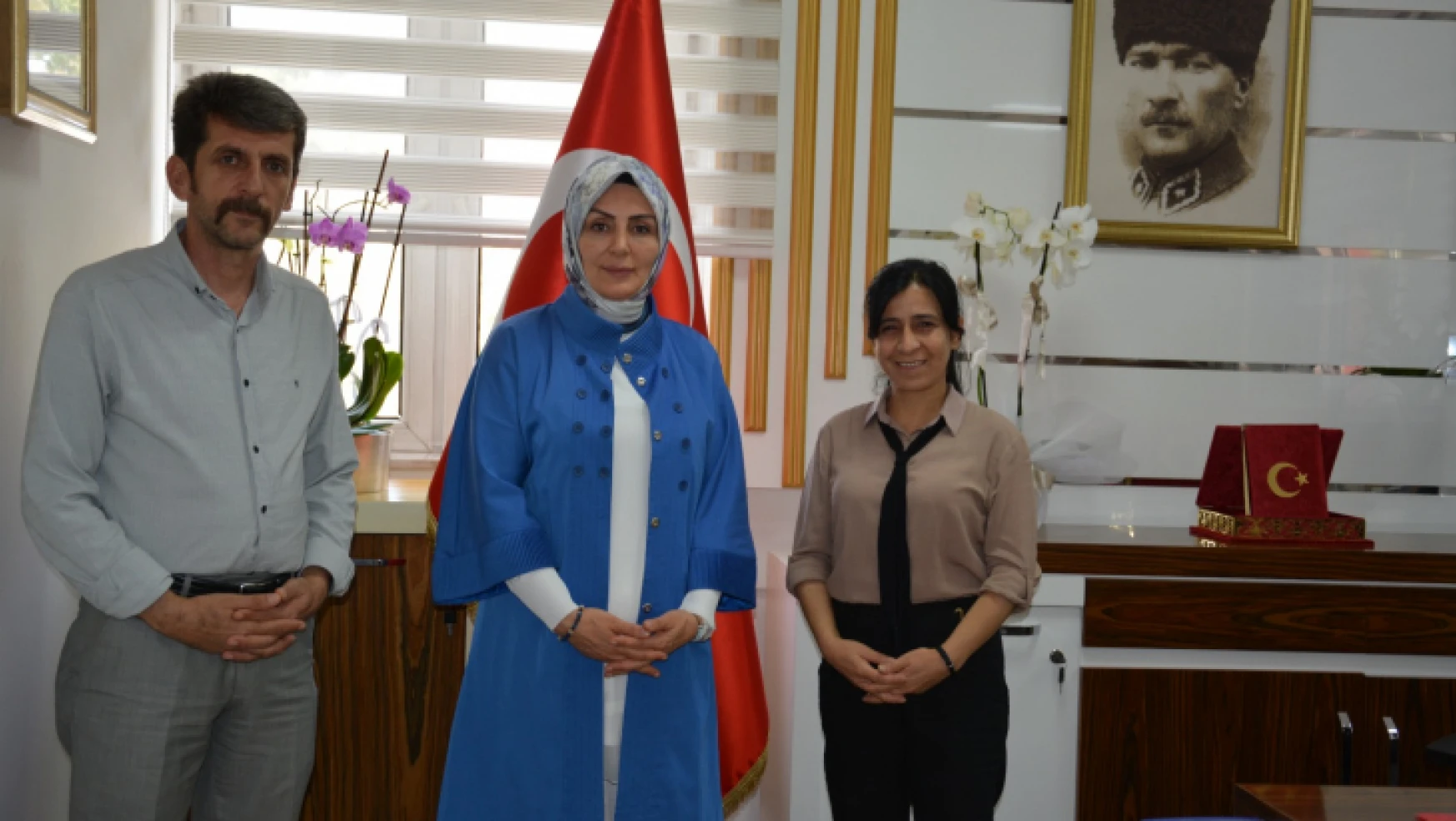Abyb'den İl Milli Eğitim Müdürüne ziyaret