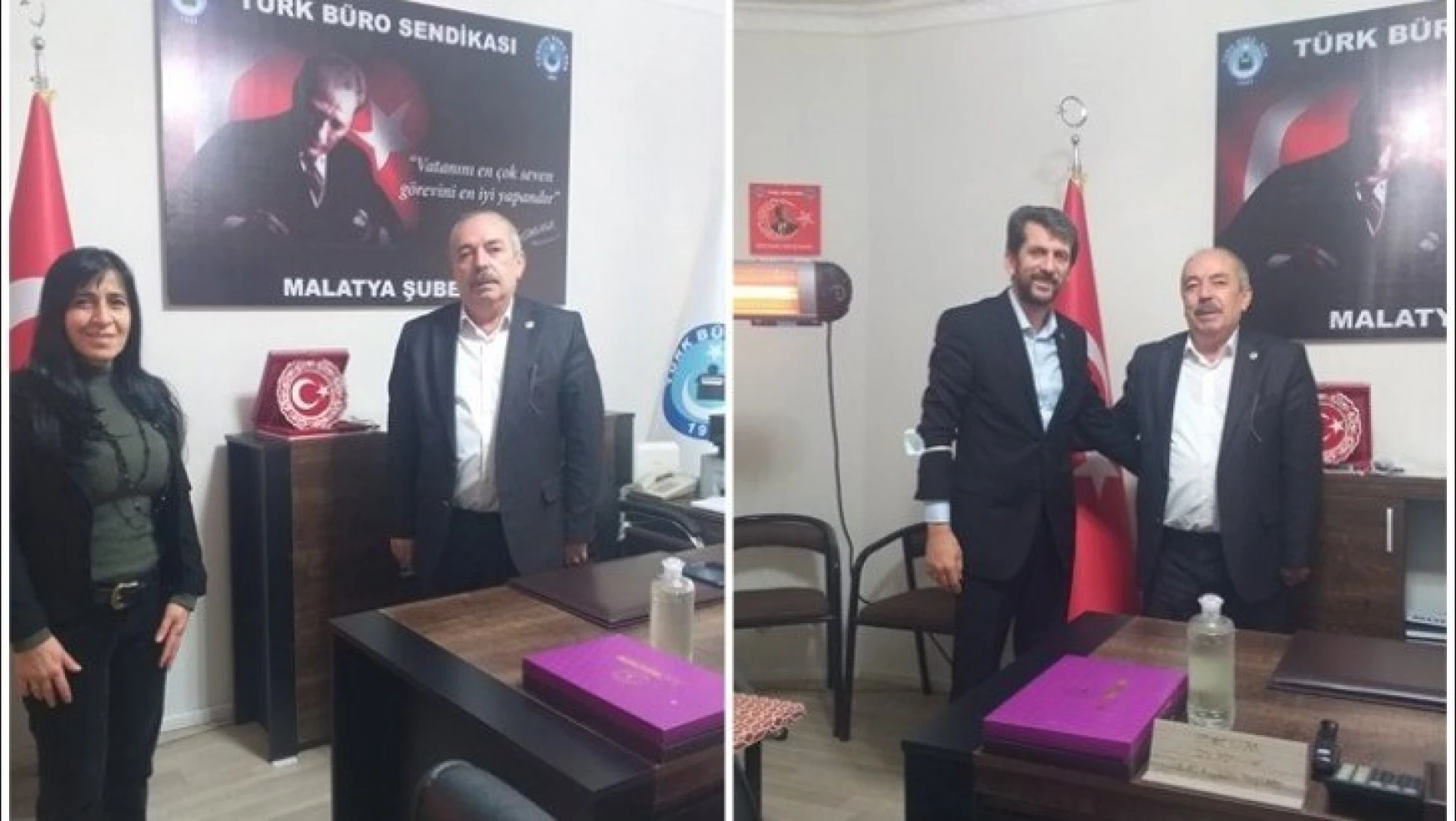 ABYB'den Türk Büro Sendikasına ziyaret