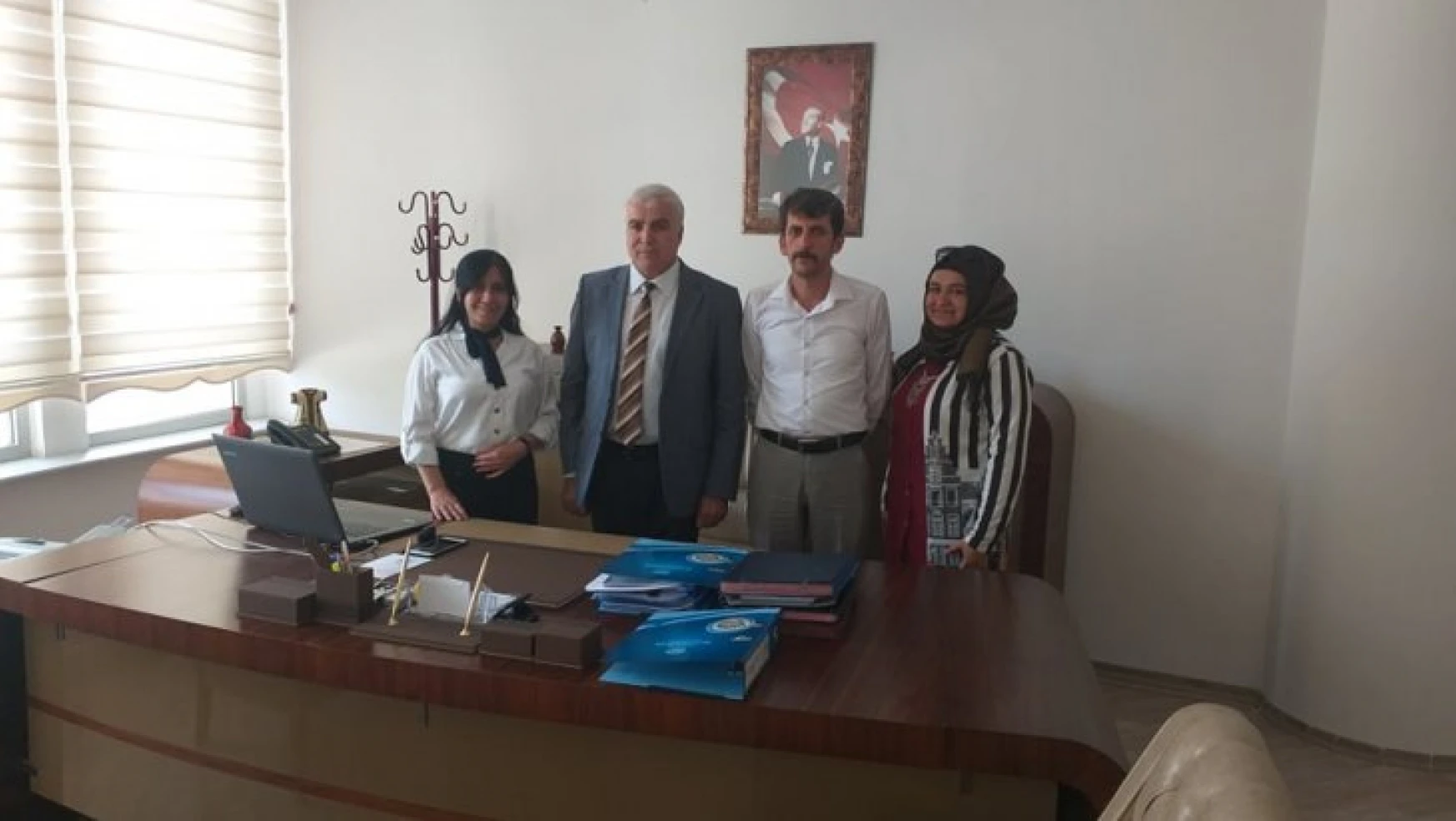 Abyb'den Daire Başkanı Mustafa Sayın'a Ziyaret