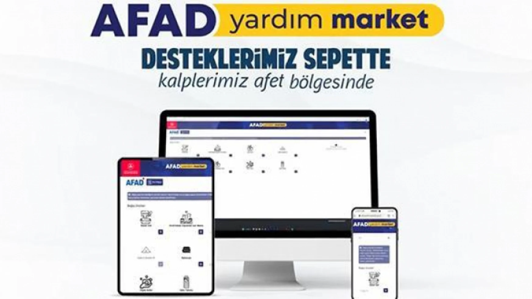 'AFAD Yardım Market' hayata geçirildi