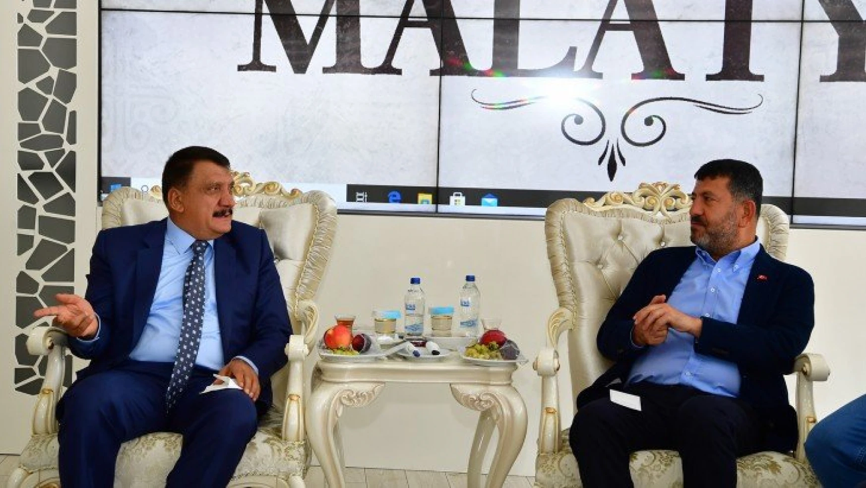 Ağbaba'dan Başkan Gürkan'a Ziyaret
