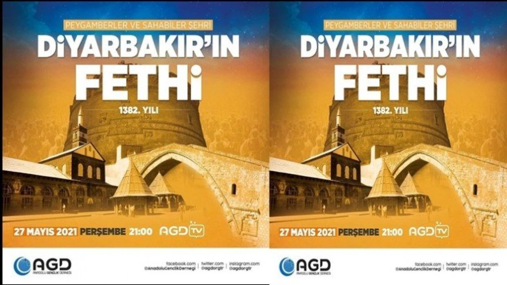 AGD, Diyarbakır'ın Fethi'nin  1382. Yılını Kutluyor