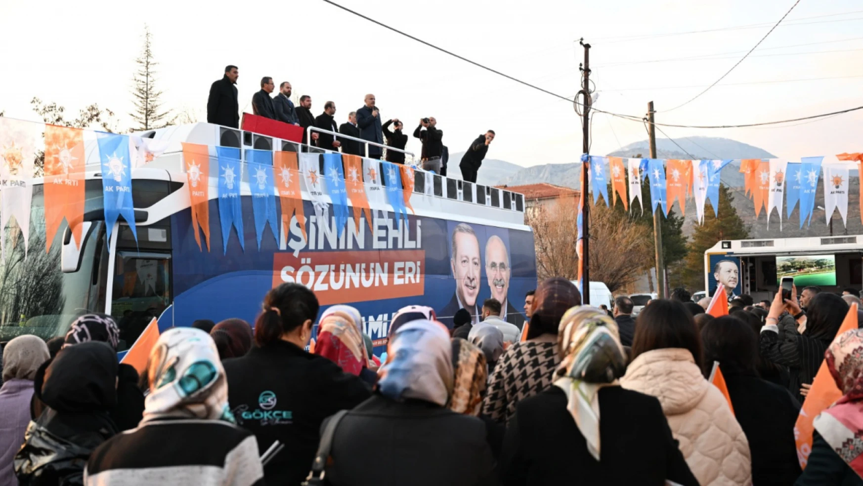 AK Parti Malatya Büyükşehir Adayı Sami Er'e Sürgü'de Coşkulu Karşılama