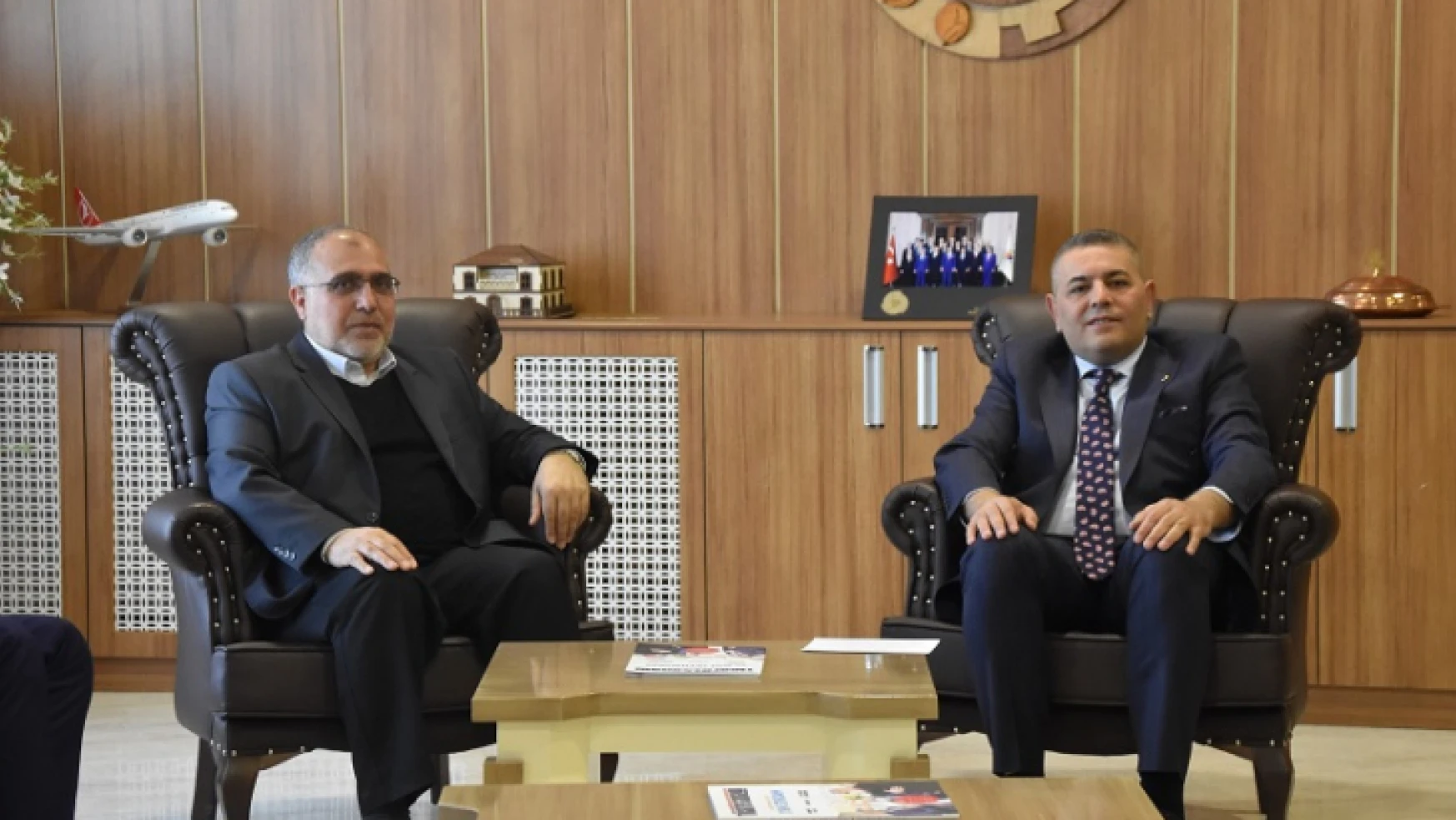 ANESİAD Malatya Şubesi'nden Başkan Sadıkoğlu'na ziyaret