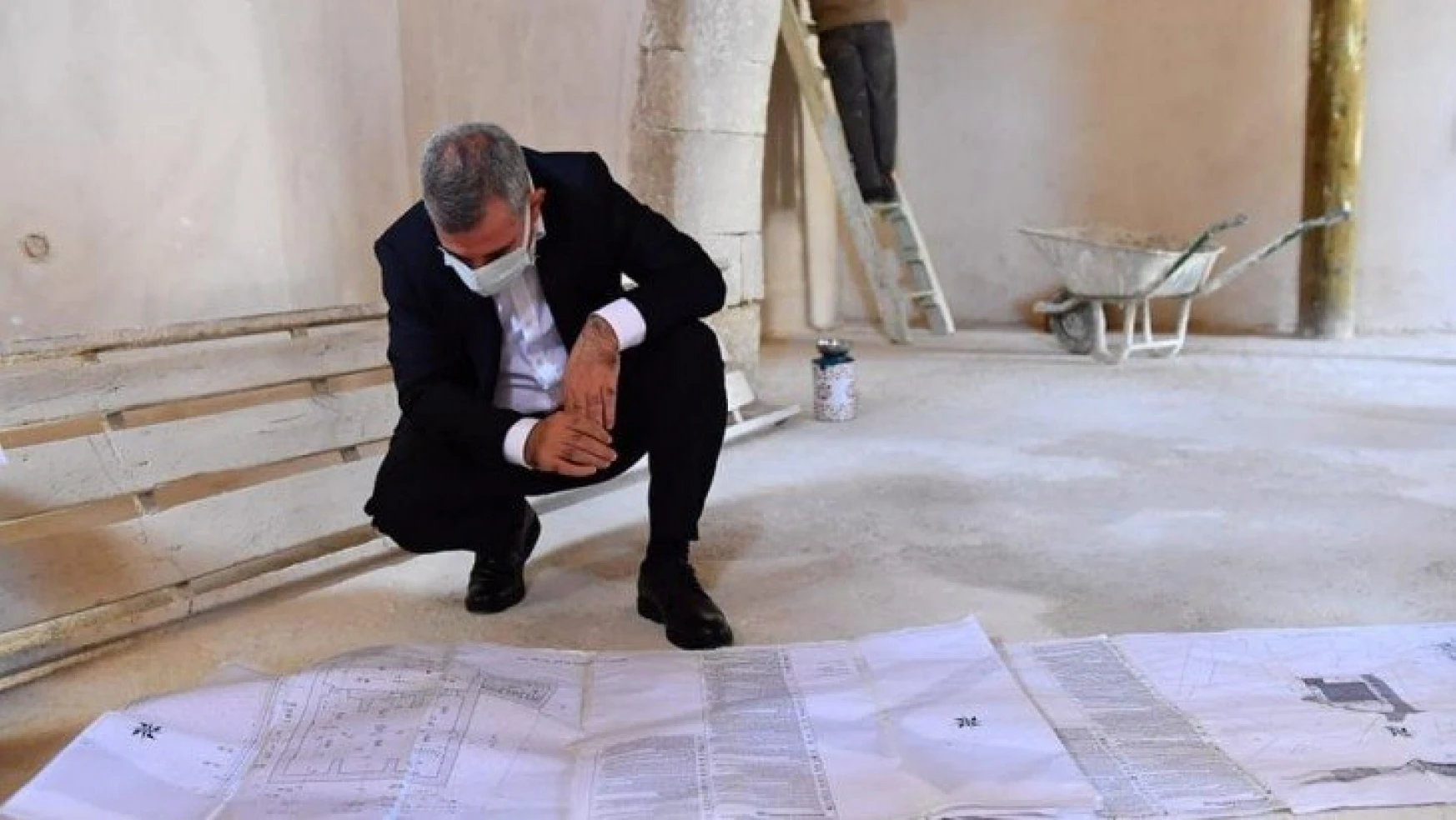Aşağıköy'deki 350 Yıllık Tarihi Cami restore edildi