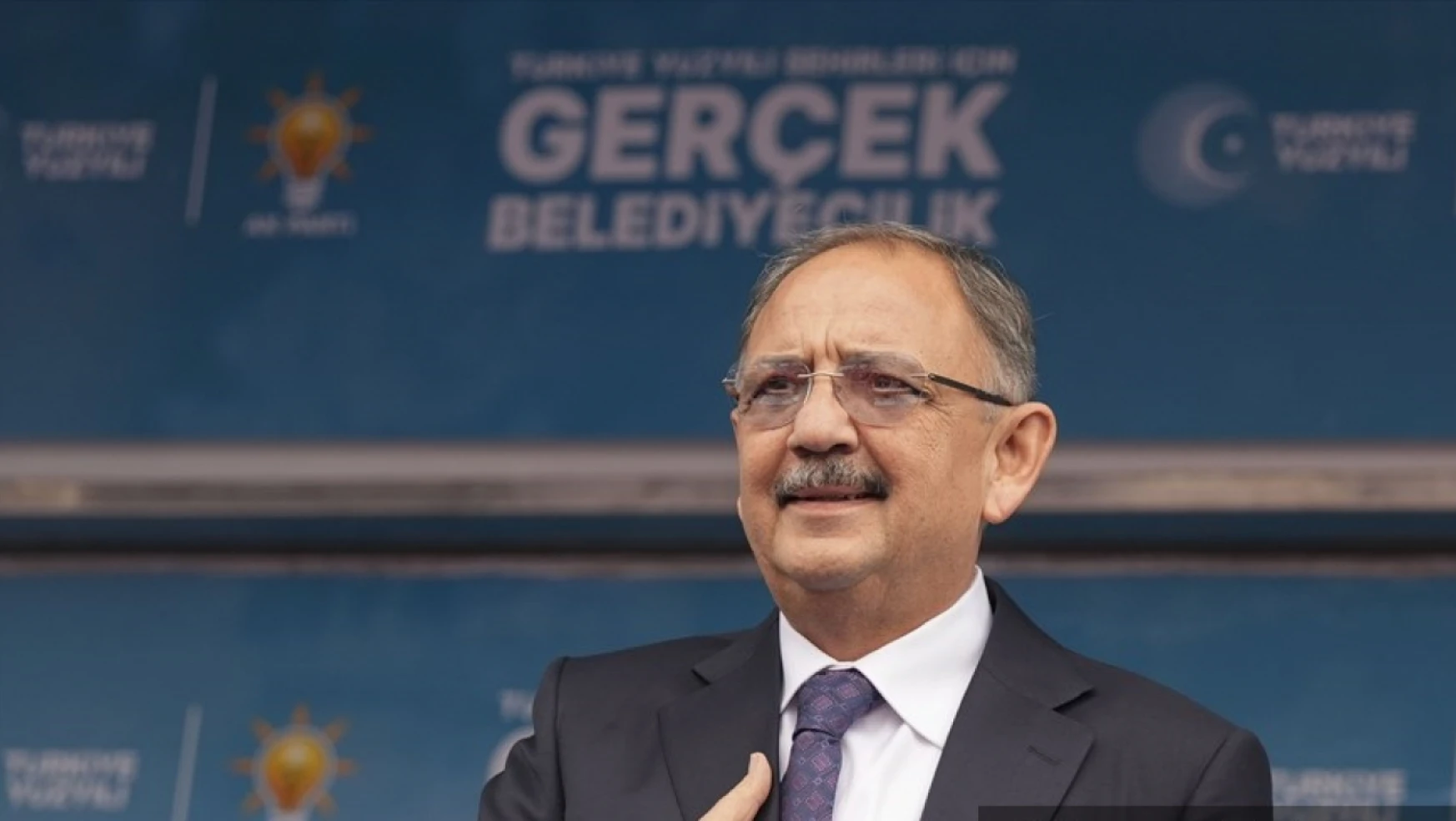 Bakan Özhaseki, AK Parti'nin Malatya mitinginde konuştu