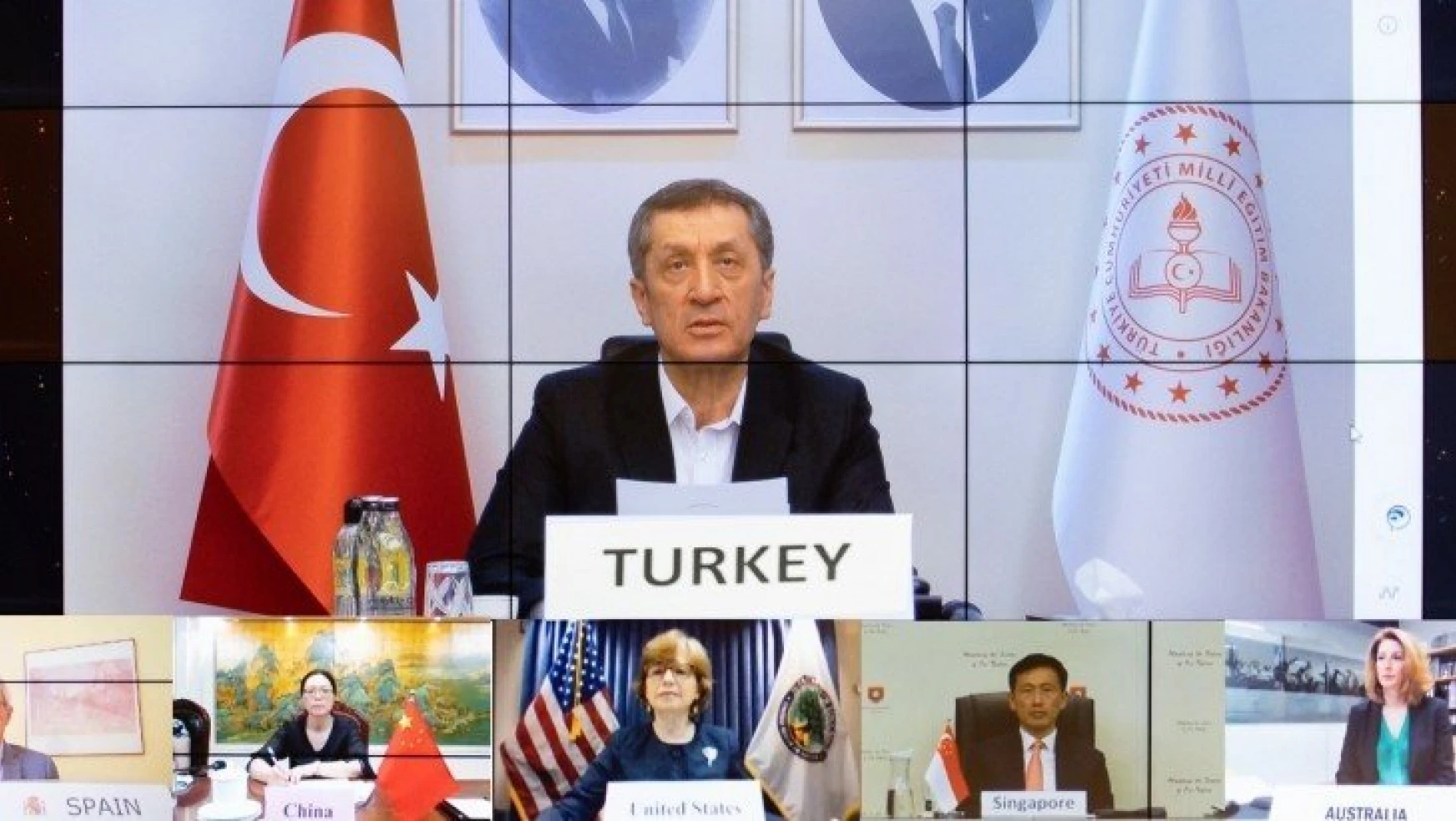 Bakan Selçuk, Türkiye'nin Kovid-19 Tecrübelerini G20 Ülkelerine Anlattı
