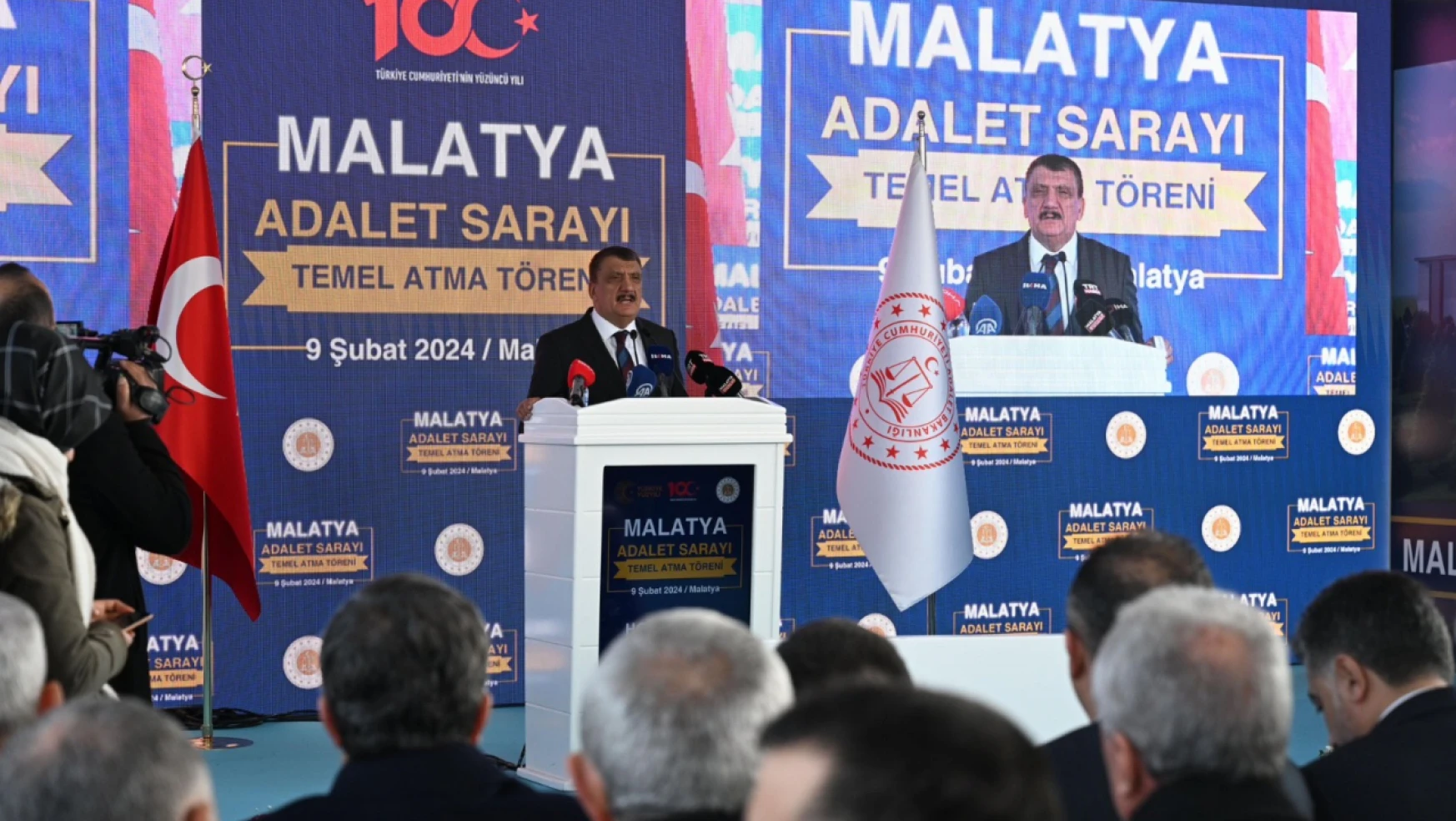 Bakan Tunç,'Yeni Adalet Sarayımız Malatya'nın İhtiyacını Karşılayacaktır'