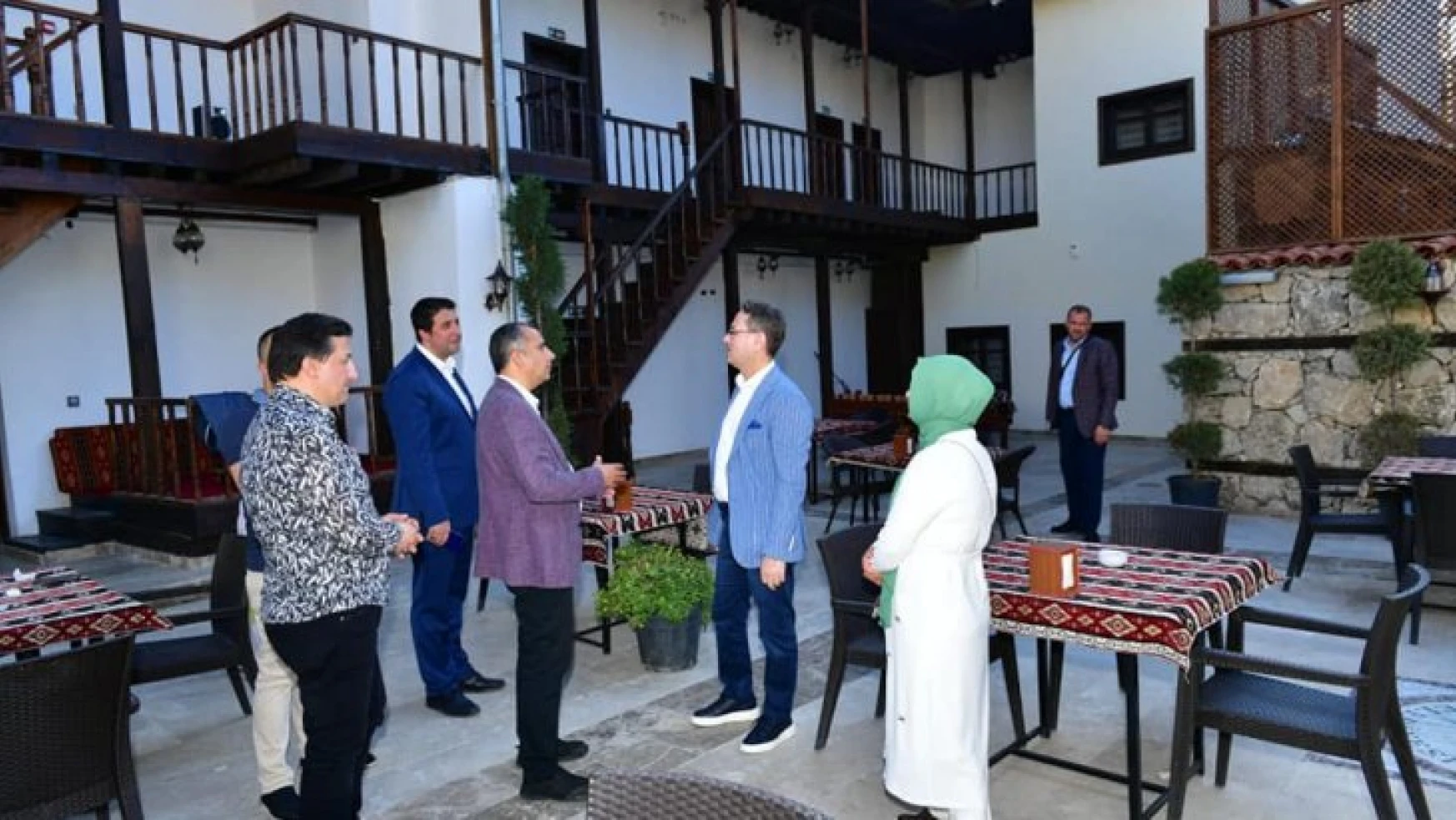 Başkan Çınar, İstanbul Başakşehir Belediye Başkanı Yasin Kartoğlu'nu Misafir Etti