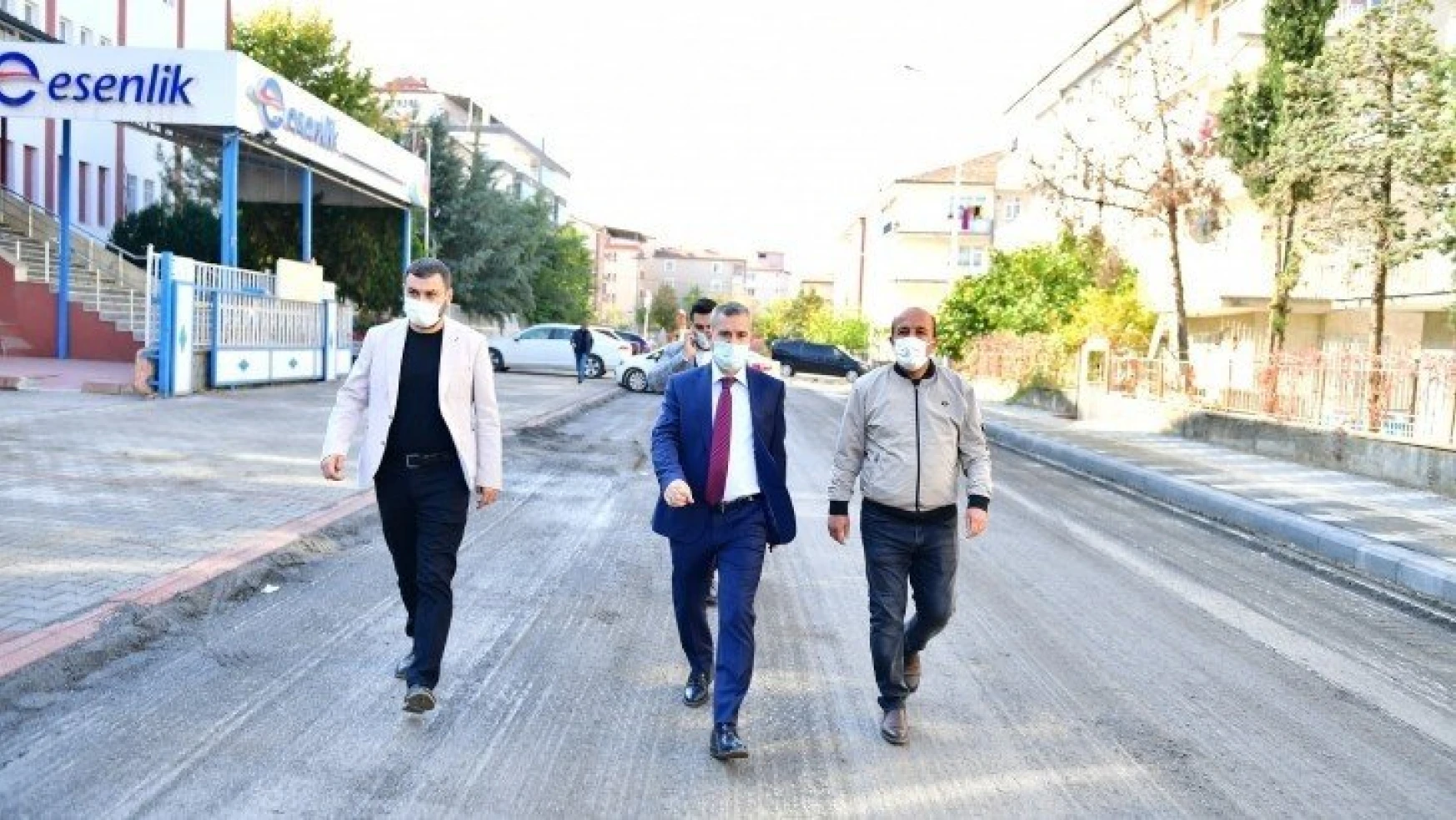 Başkan Çınar, Kadirşinas Caddesindeki Dönüşüm Yatırımlarını İnceledi
