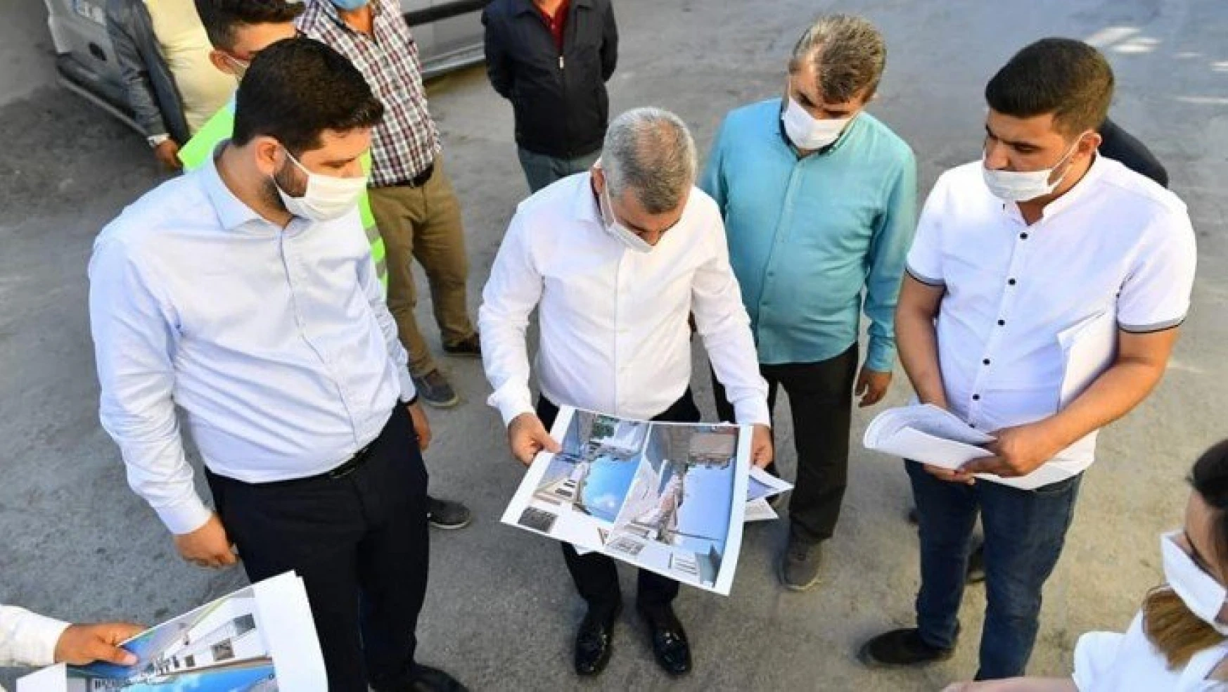 Başkan Çınar, Kiltepe Mahallesinde ki 'Sokak Sağlıklaştırma' Çalışmalarını İnceledi
