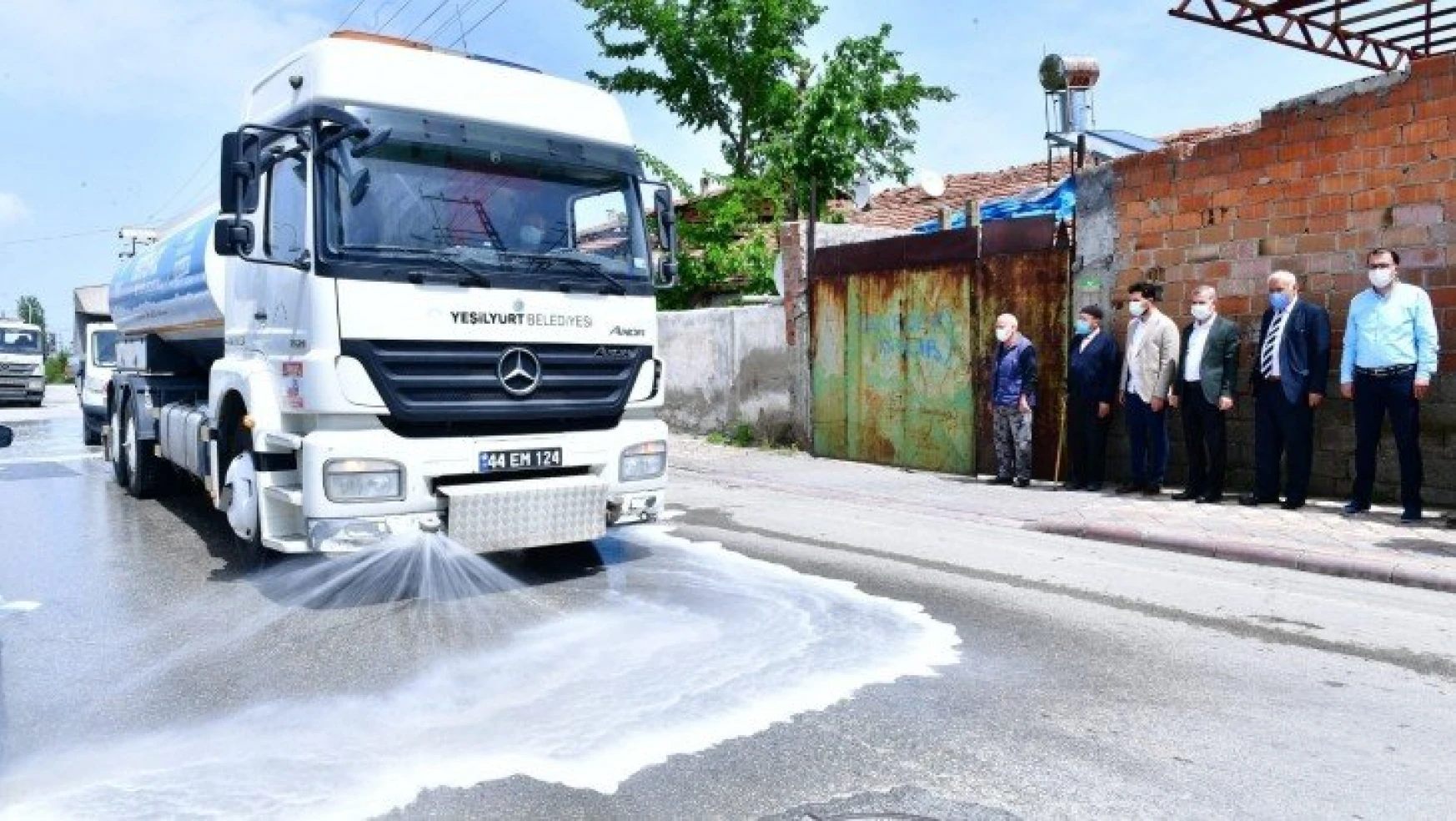 Başkan Çınar, Melekbaba Mahallesindeki Hijyen Ve Temizlik Hizmetlerini İnceledi