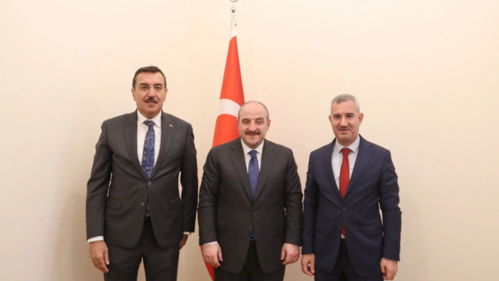 Başkan Çınar, Sanayi Ve Teknoloji Bakanı Mustafa Varank'ı Ziyaret Etti