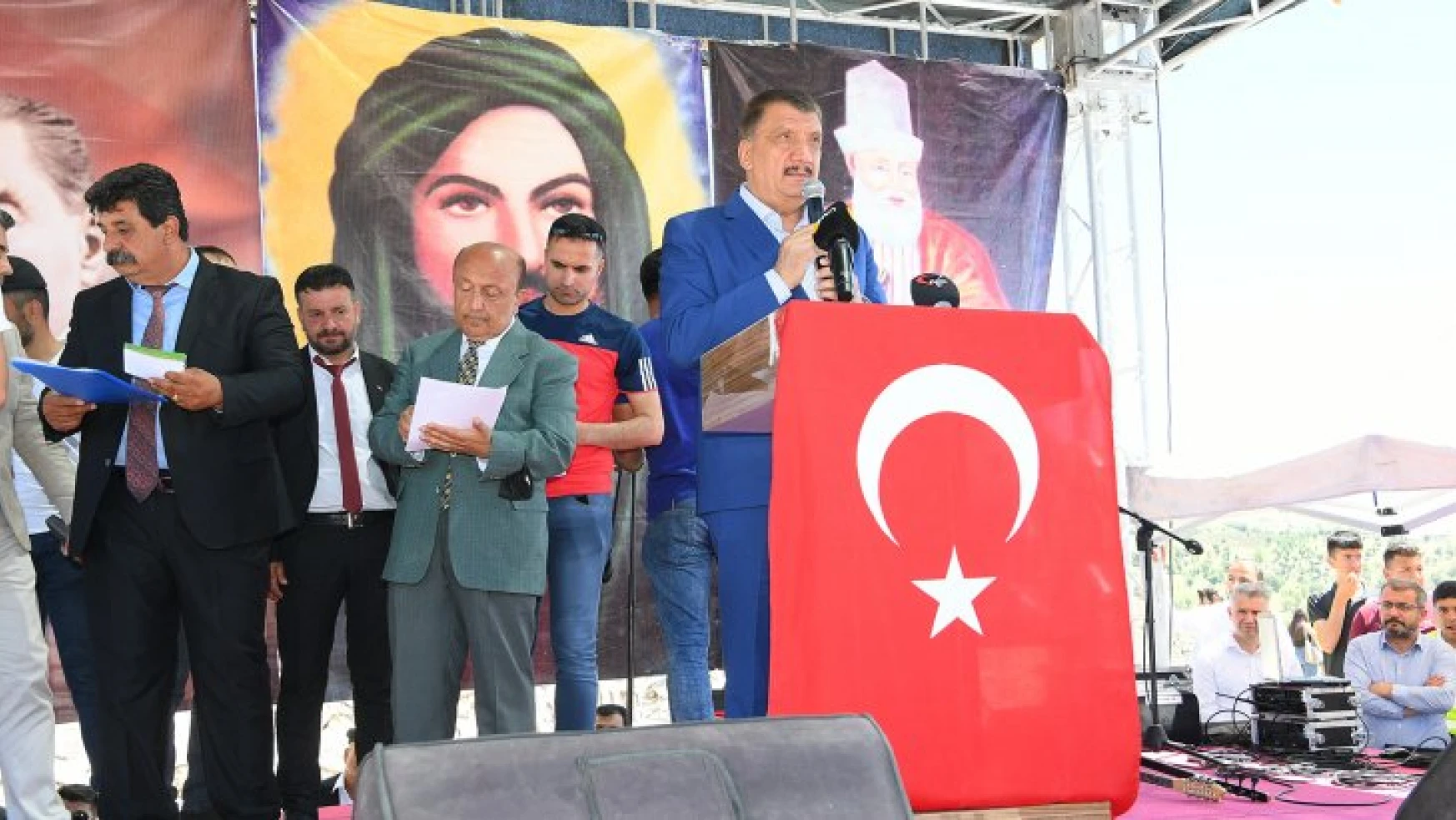 Başkan Gürkan Adıyaman'da Apaziz Dede anma etkinliklerine  katıldı