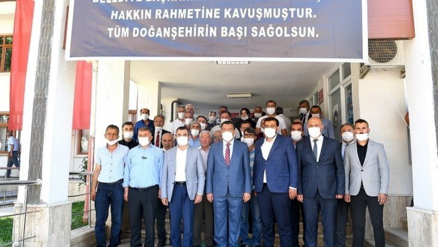 Başkan Gürkan Doğanşehir'de incelemelerde bulundu