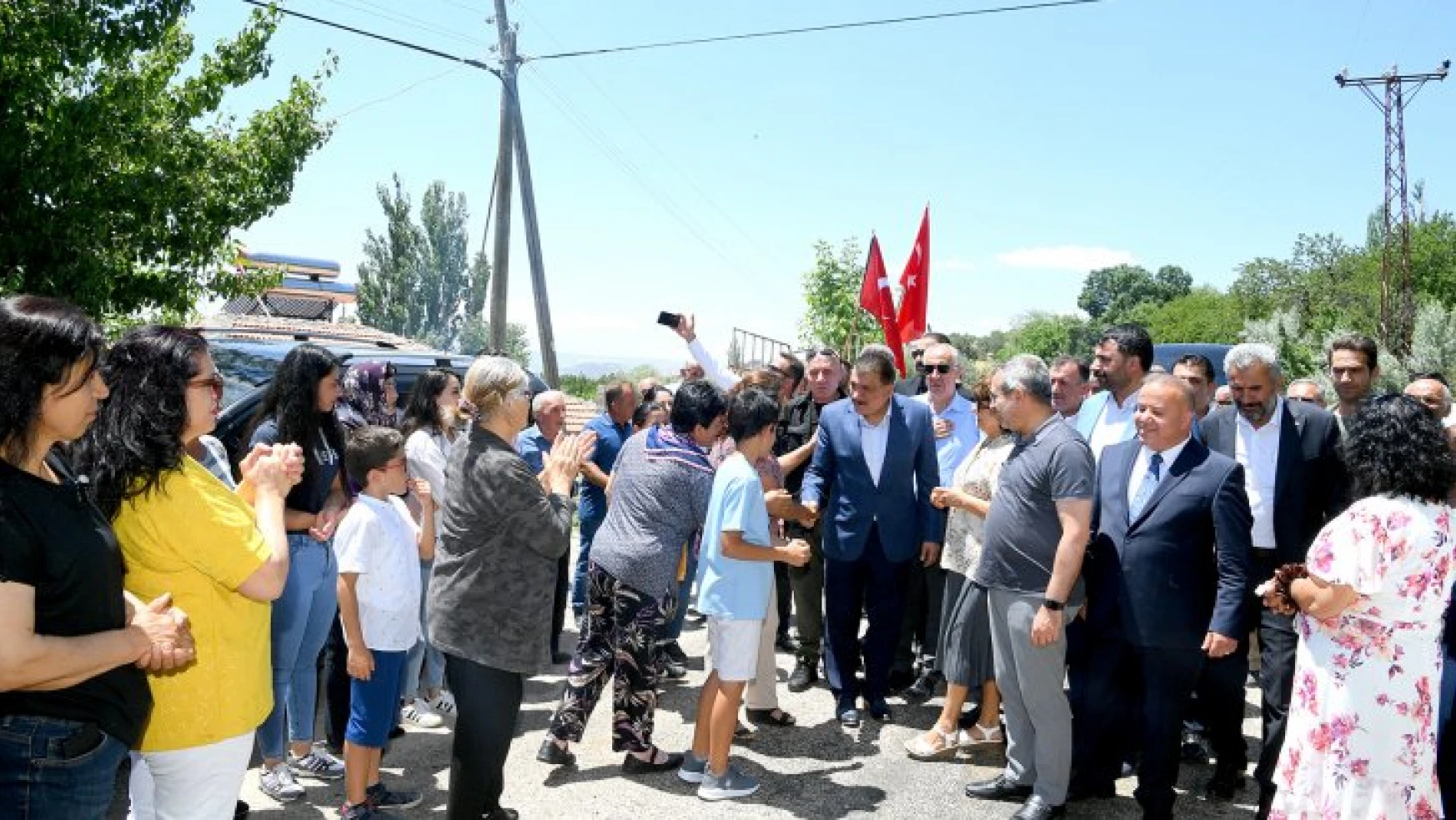 Başkan Gürkan Hekimhan İlçesi İğdir Mahallesini ziyaret etti