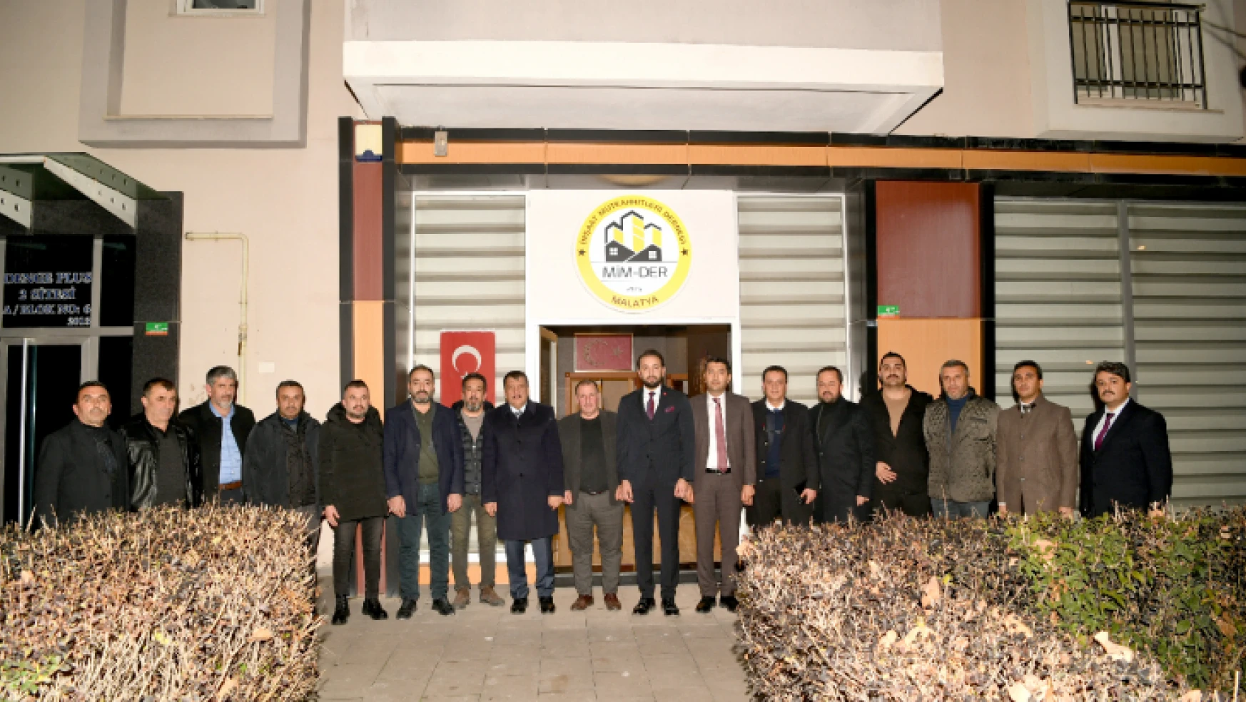 Başkan Gürkan Mimder'i Ziyaret Etti