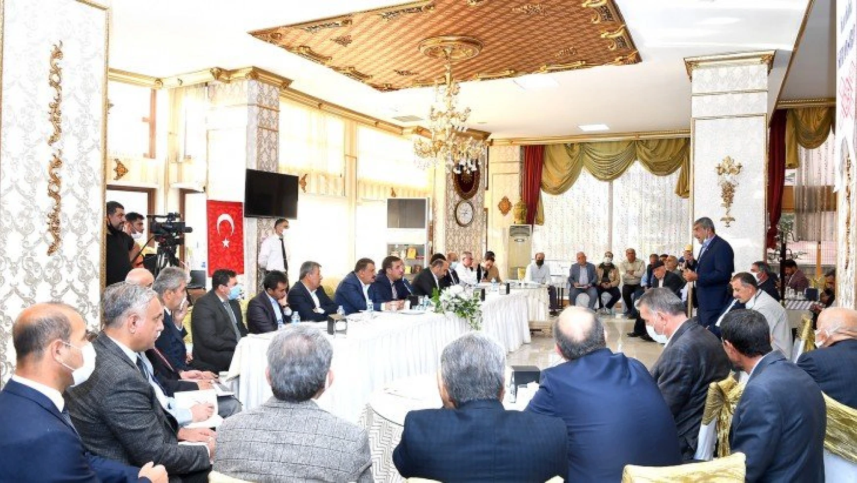 Başkan Gürkan Muhtarla Biraraya Geldi