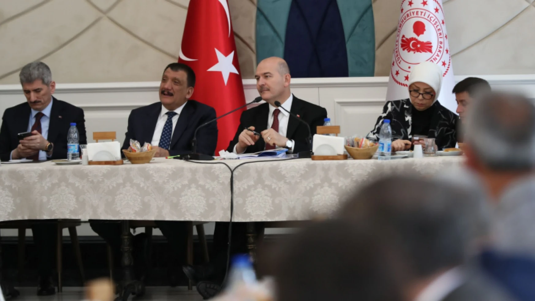 Başkan Gürkan, Muhtarlarla Birlikte Bakan Soylu İle Ankara'da Bir Araya Geldi