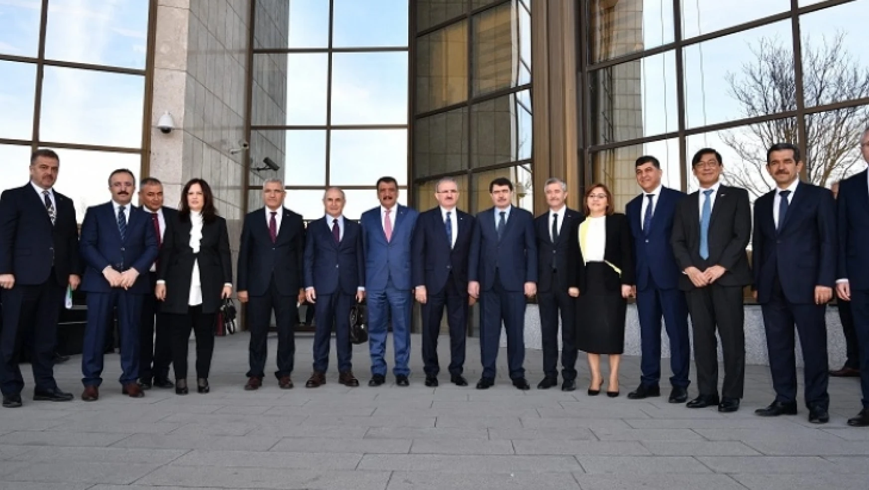 Başkan Gürkan, TBB Toplantısında Deprem İle İlgili Bir Sunum Yaptı