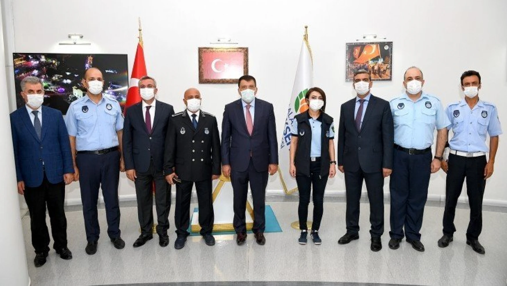 Başkan Gürkan Zabıtaların 'Zabıta Haftası'nı kutladı