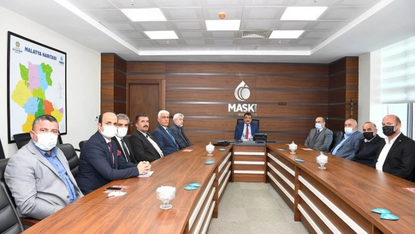 Başkan Gürkan Ziraat Oda Başkanlarıyla Bir Araya Geldi
