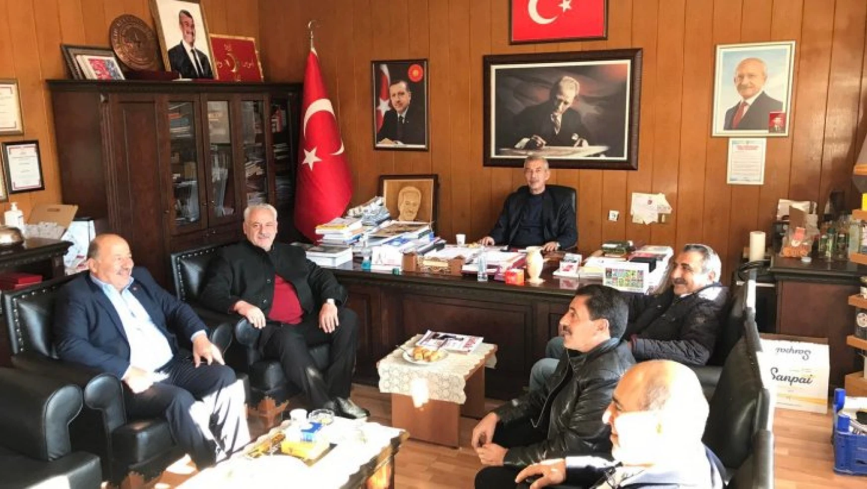 Başkan Karaman'dan Cömertoğlu'na ziyaret