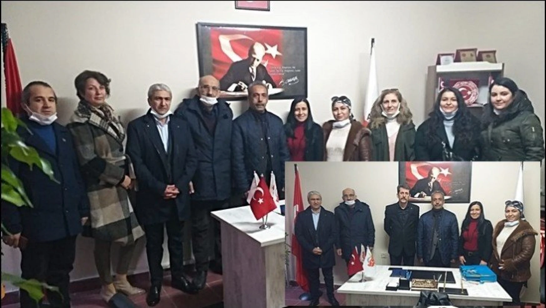 Başkan Özcan'dan Abyb'ye Ziyaret
