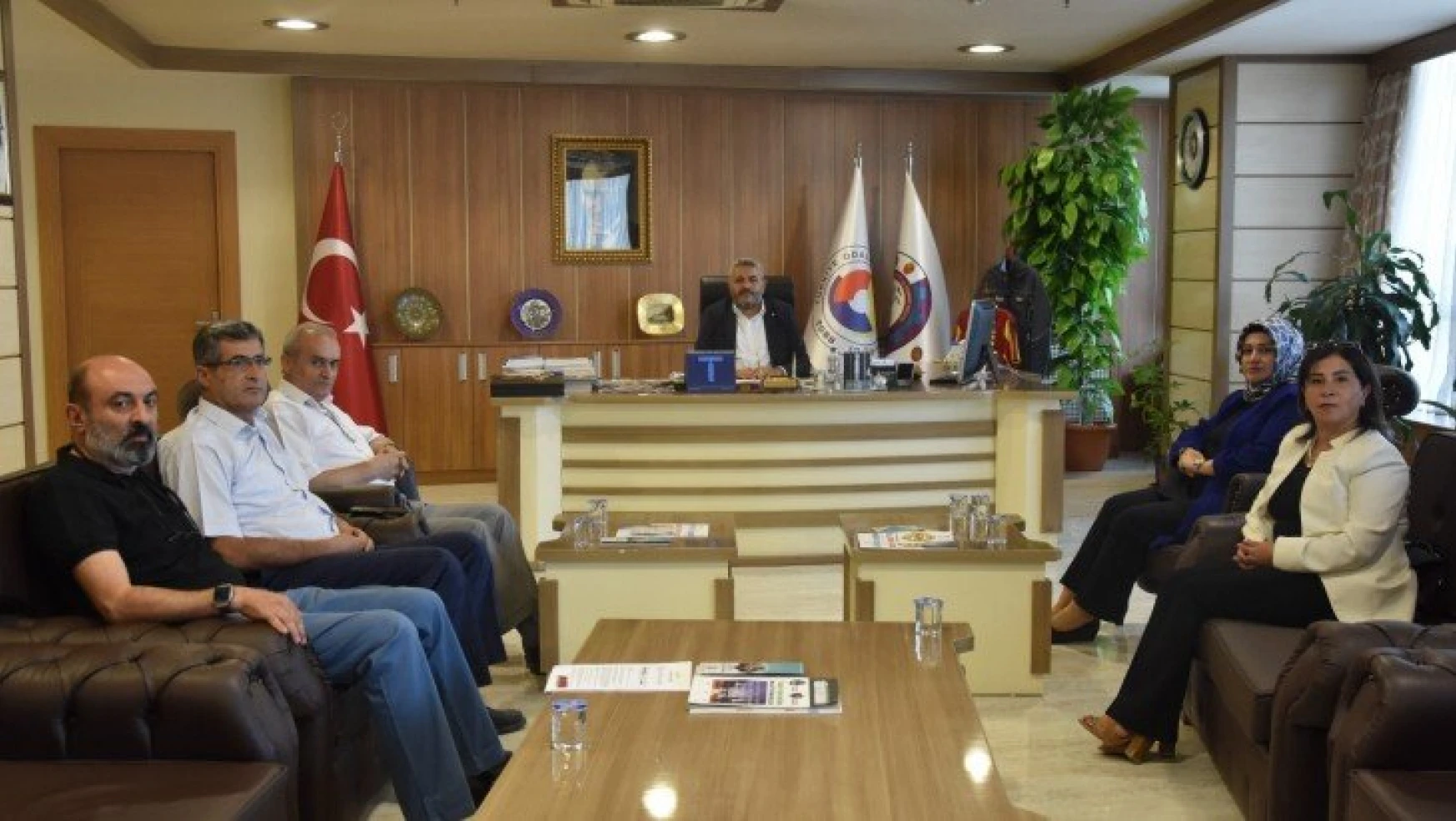Başkan Sadıkoğlu'na Ziyaret