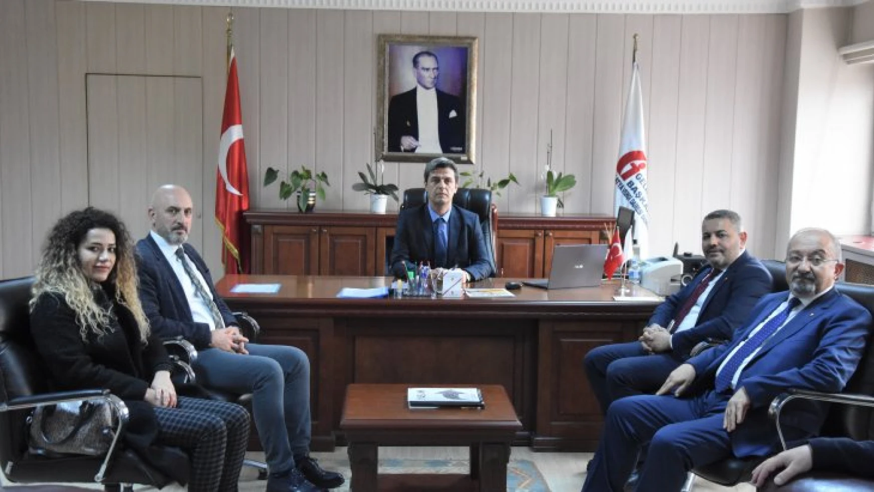 Başkan Sadıkoğlu'ndan Malatya Vergi Dairesi Başkanına hayırlı olsun ziyareti
