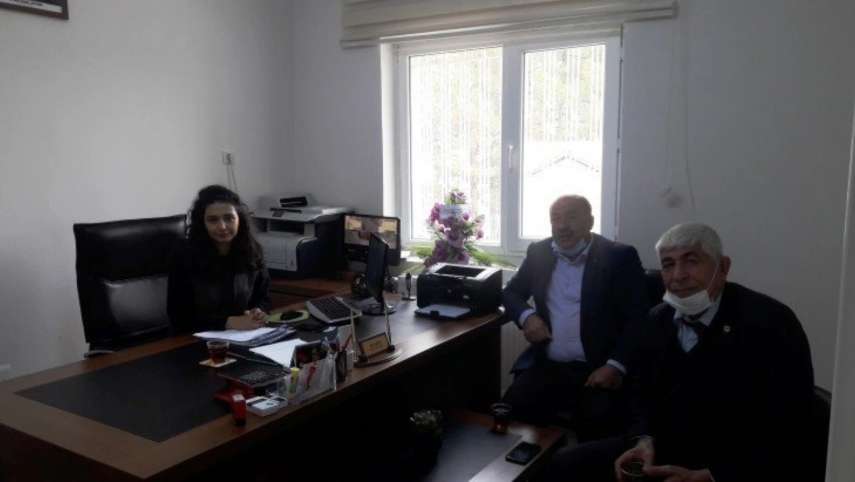 Başkanvekili Akşahin'den Orman İşletme Şefi'ne Hayırlı Olsun Ziyareti