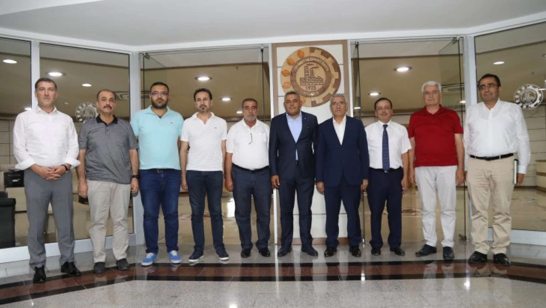 Battalgazi Belediye Başkanı Güder, TSO Başkanı Sadıkoğlu'nu Ziyaret Etti