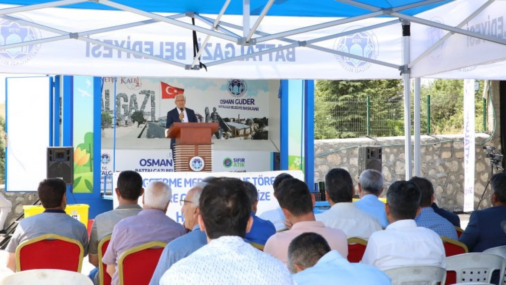 Battalgazi'deki İlk Atık Getirme Merkezi Hizmete Açıldı