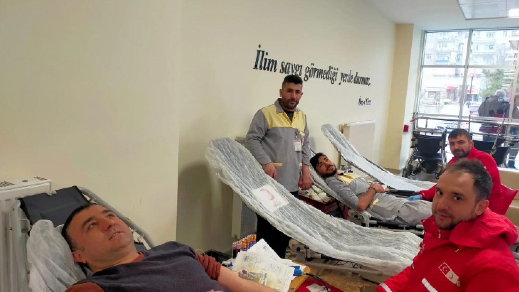 Battalgazi Devlet Hastanemizde Kan Bağış Standı Kuruldu