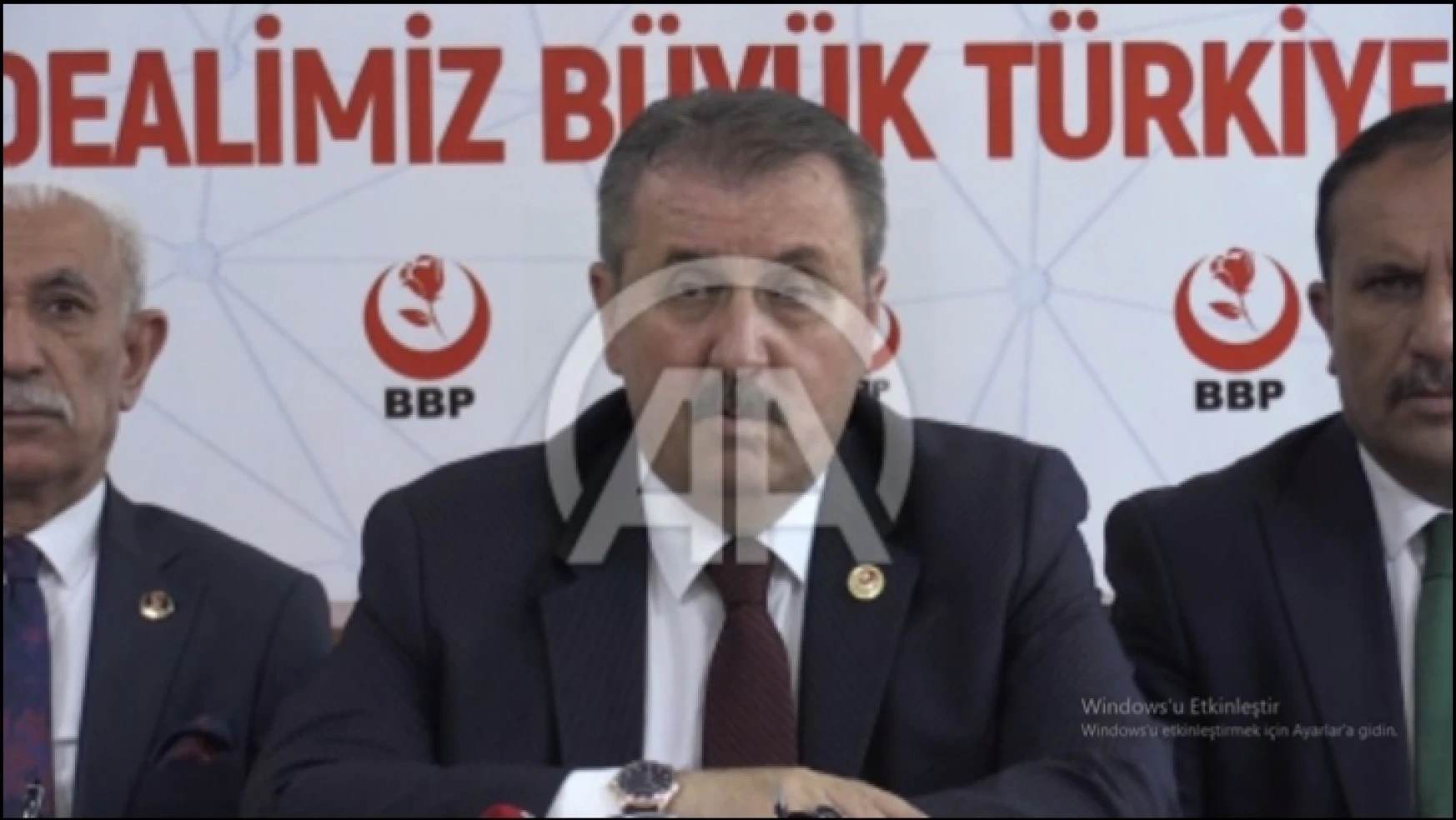 BBP Genel Başkanı Destici, Sivas'ta konuştu