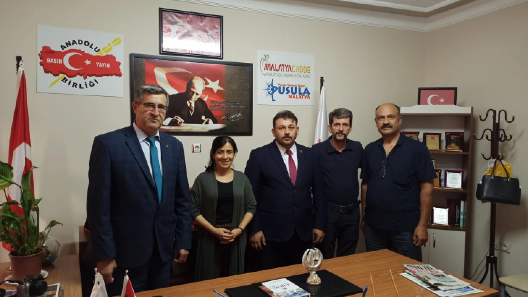 BBP İl Başkanı Karaman'dan  ABYB'ye ziyaret