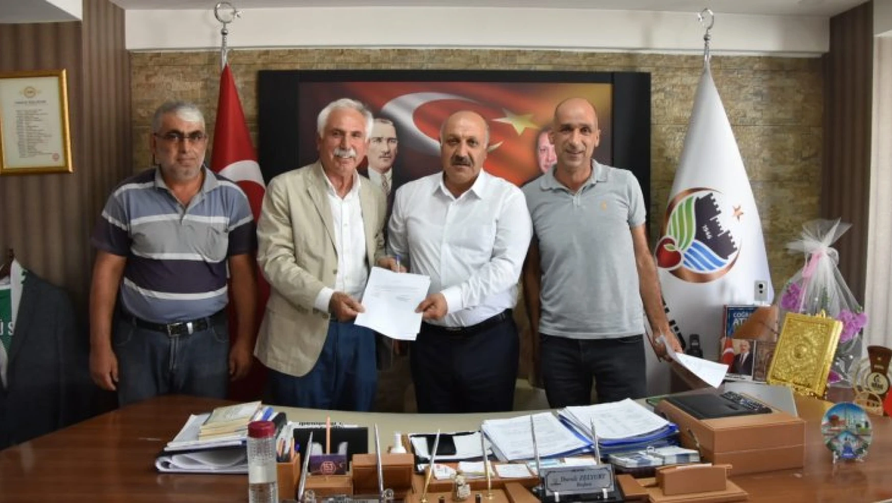 Belediye Sendikası Malatya Şubesi ile Doğanşehir Belediyesi işçilerini kapsayan ek sözleşme imzalandı.