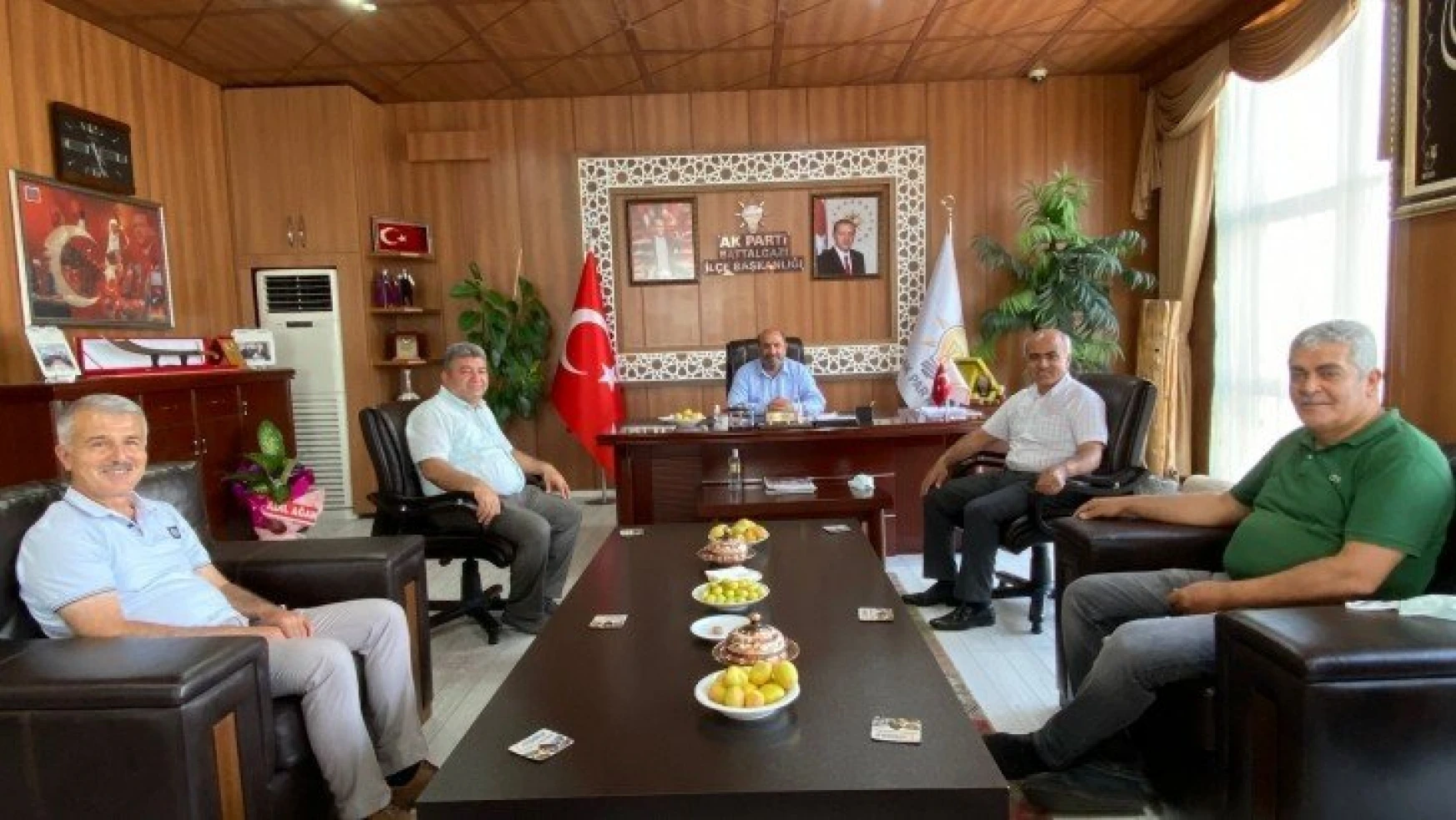 Büro Memur Sen'den Başkan Kahveci'ye ziyaret