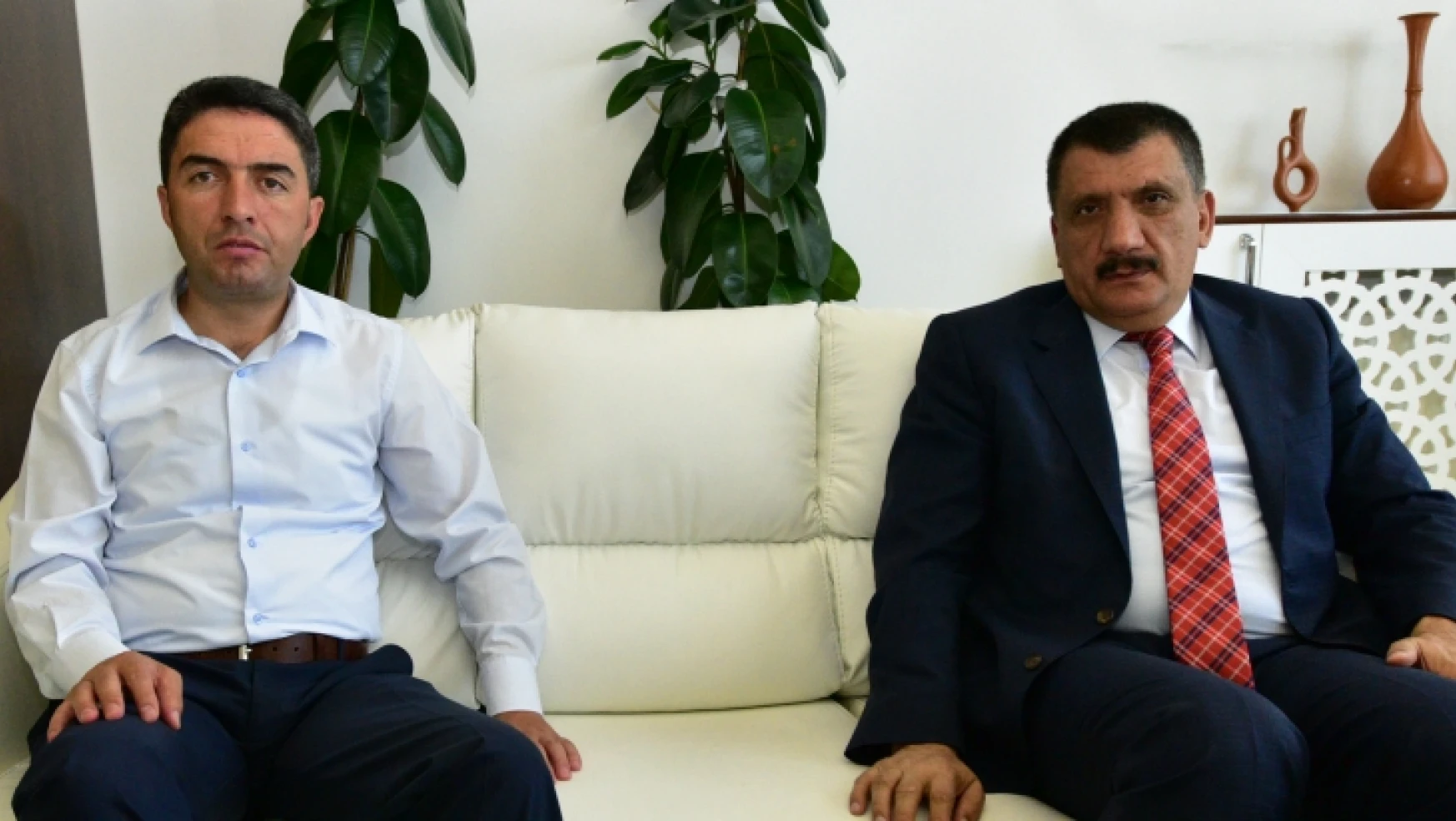 Chp İl Başkanı Kiraz, Başkan Gürkan'ı Ziyaret Etti