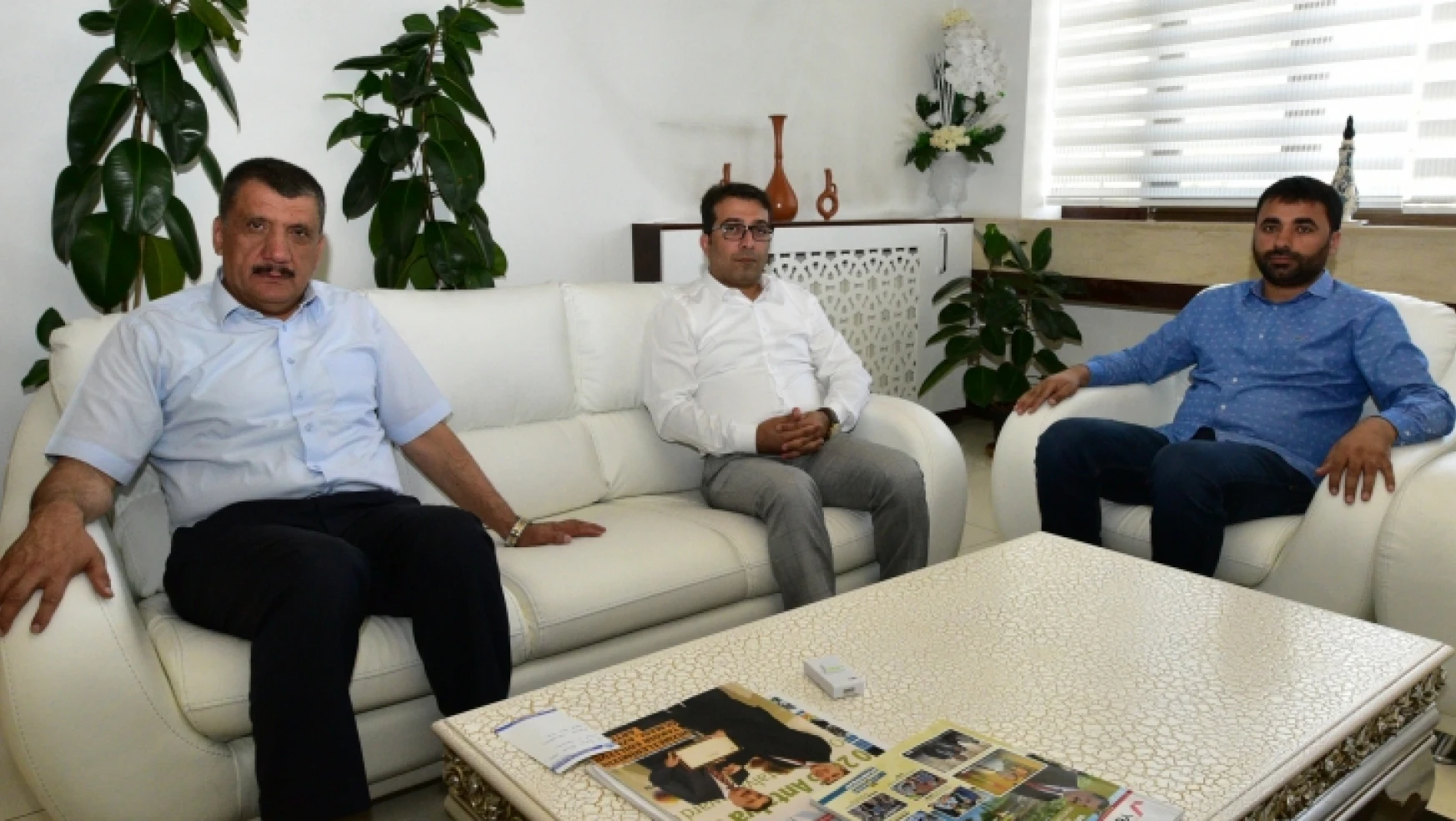 Mhp İl Başkanı Kalı, Başkan Gürkan'ı Ziyaret Etti