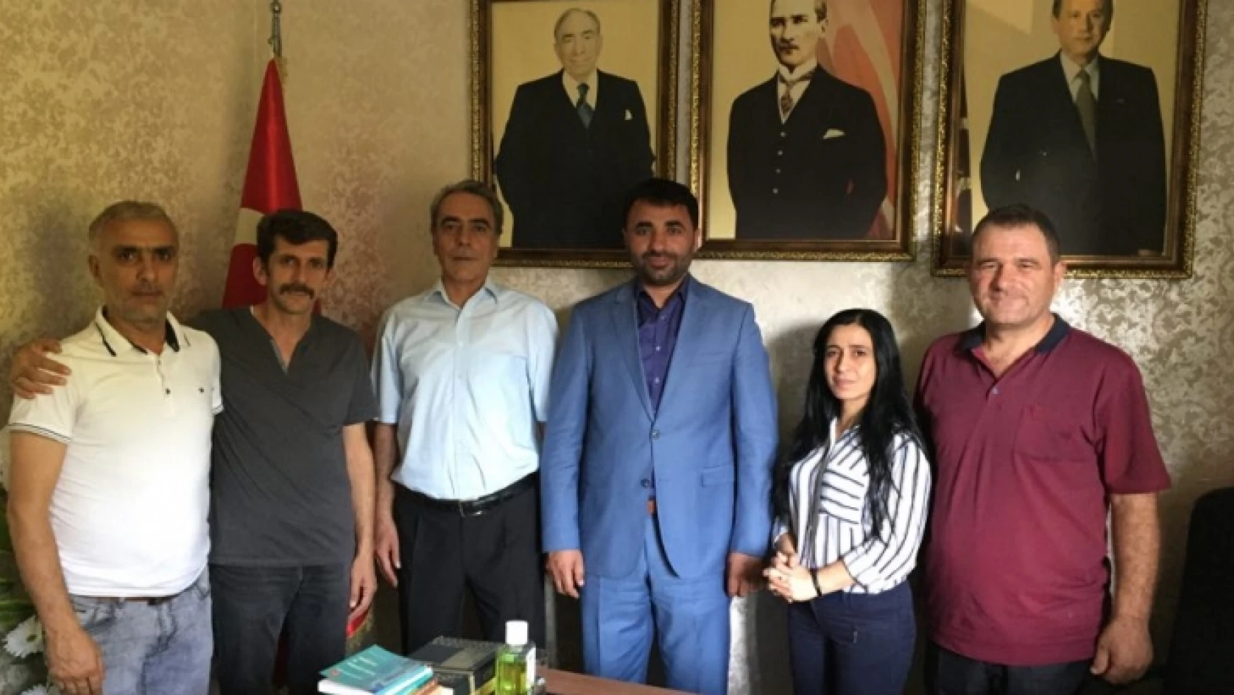 BİMYAD  MHP Battalgazi İlçe Başkanlığını Ziyaret Etti