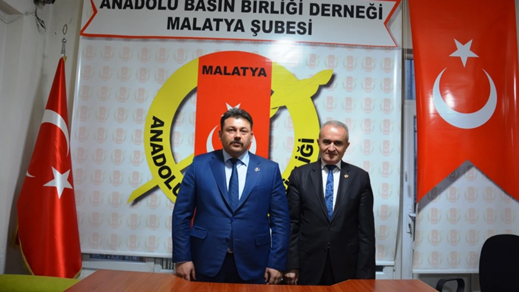 Büyük Birlik Partisi İl Teşkilatı'ndan Anadolu Basın Birliği'ne Ziyaret