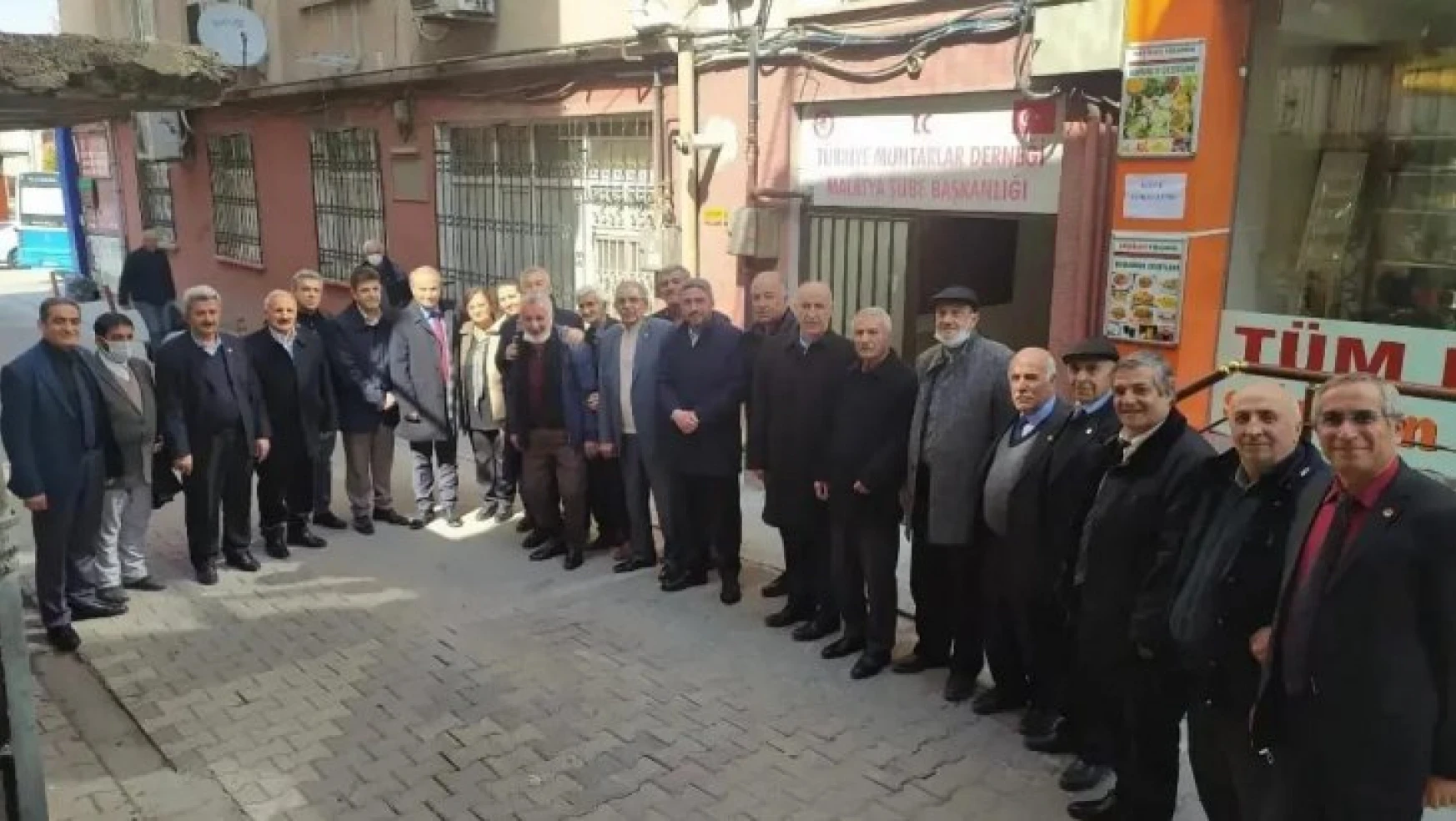 CHP heyetinden Malatya Muhtarlar Derneği'ne ziyaret